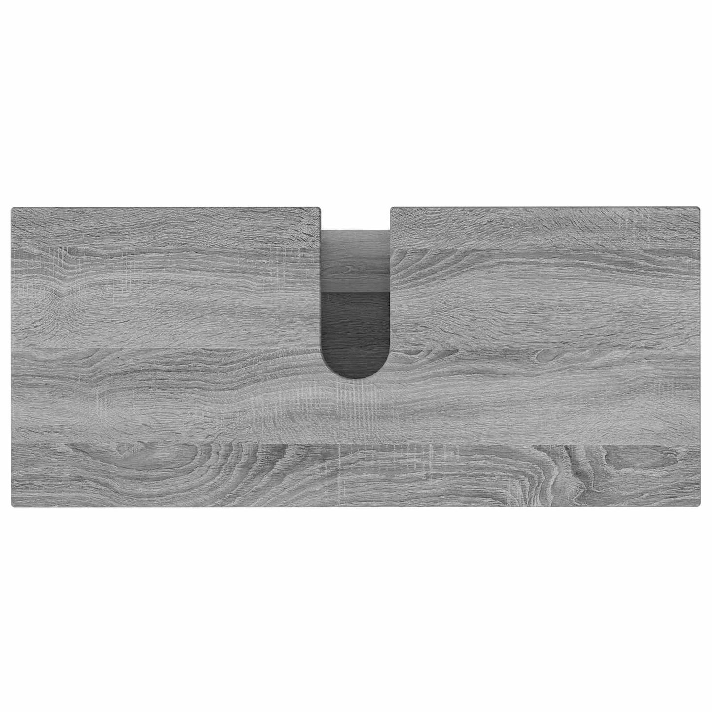 Badkamer Waskom Grijs Sonoma 80 x 35 x 60 cm Bewerkt hout is nu te koop bij PeponiXL, paradijselijk wonen!
