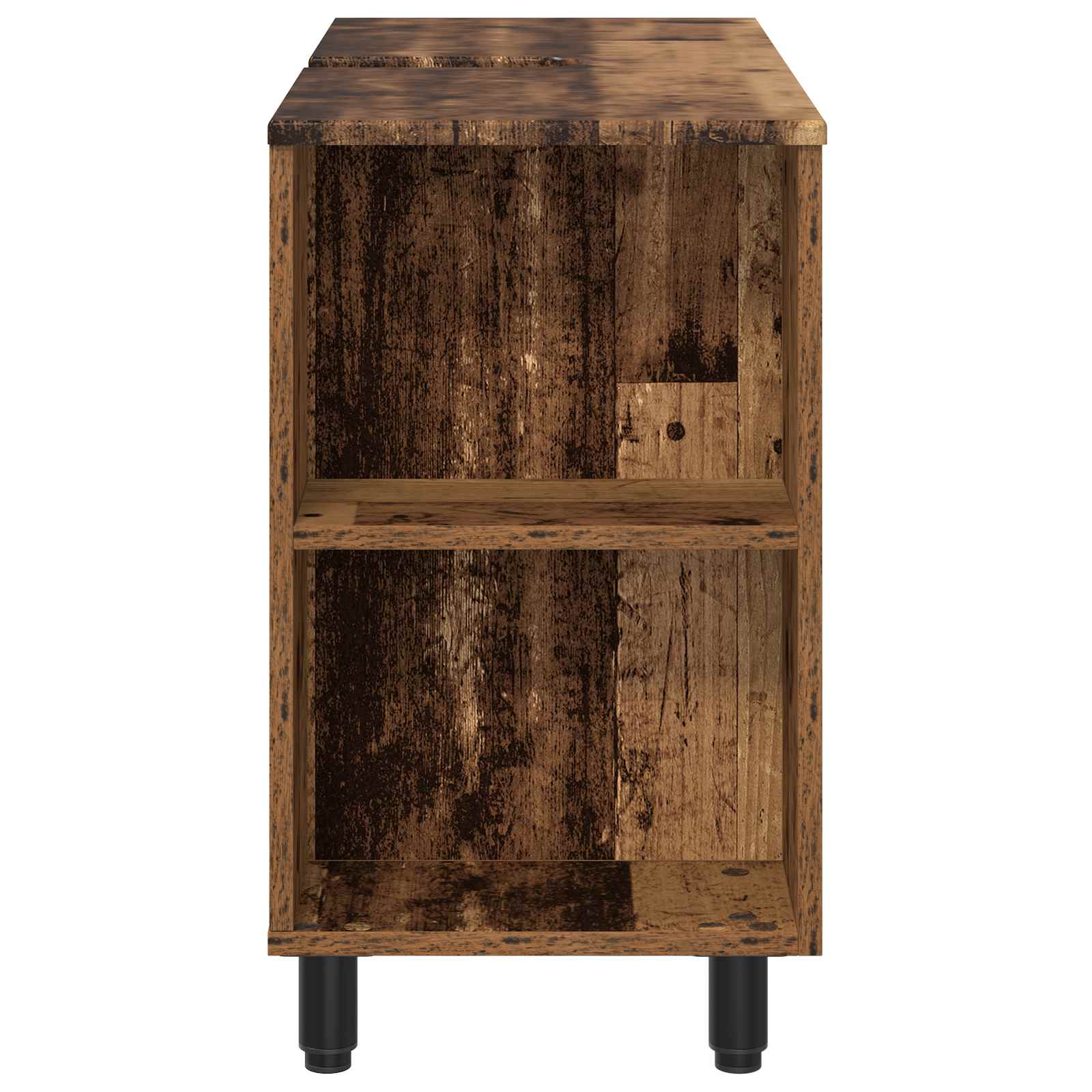 Badkamer Waskom Oud hout 80 x 35 x 60 cm Bewerkt hout is nu te koop bij PeponiXL, paradijselijk wonen!