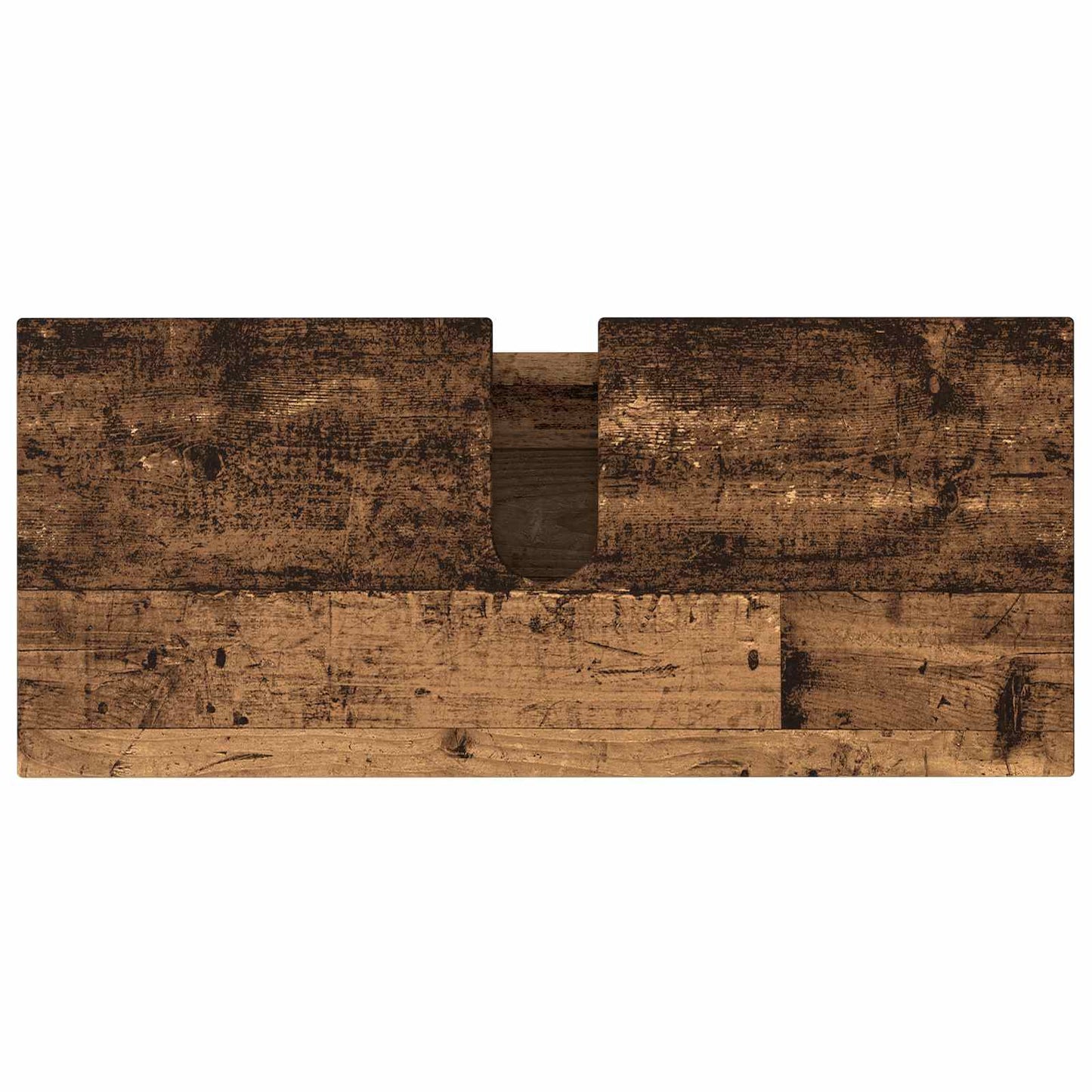 Badkamer Waskom Oud hout 80 x 35 x 60 cm Bewerkt hout is nu te koop bij PeponiXL, paradijselijk wonen!