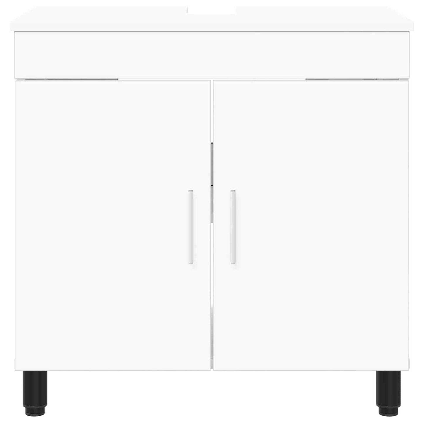 Badkamer Waskom Wit 60 x 35 x 60 cm Bewerkt hout is nu te koop bij PeponiXL, paradijselijk wonen!
