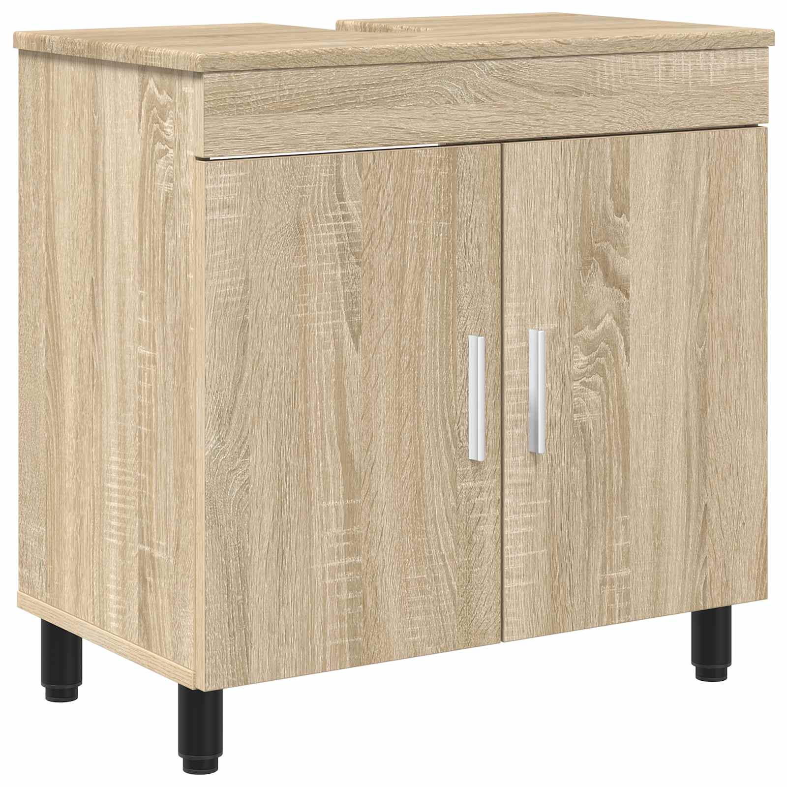 Badkamer Waskom Sonoma Eiken 60 x 35 x 60 cm Bewerkt hout is nu te koop bij PeponiXL, paradijselijk wonen!