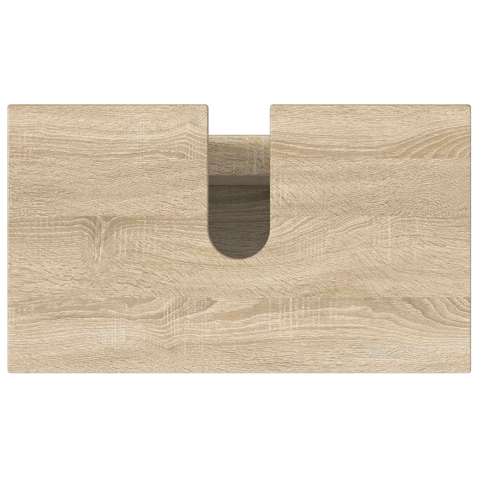 Badkamer Waskom Sonoma Eiken 60 x 35 x 60 cm Bewerkt hout is nu te koop bij PeponiXL, paradijselijk wonen!