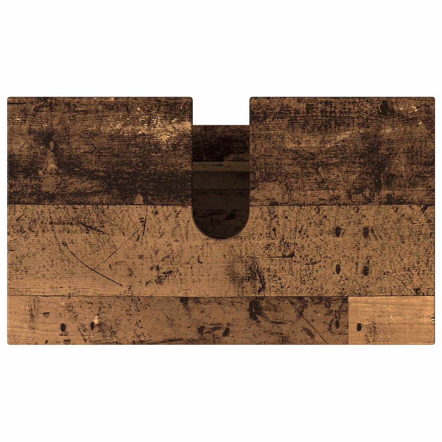Badkamer Waskom Oud hout 60 x 35 x 60 cm Bewerkt hout is nu te koop bij PeponiXL, paradijselijk wonen!