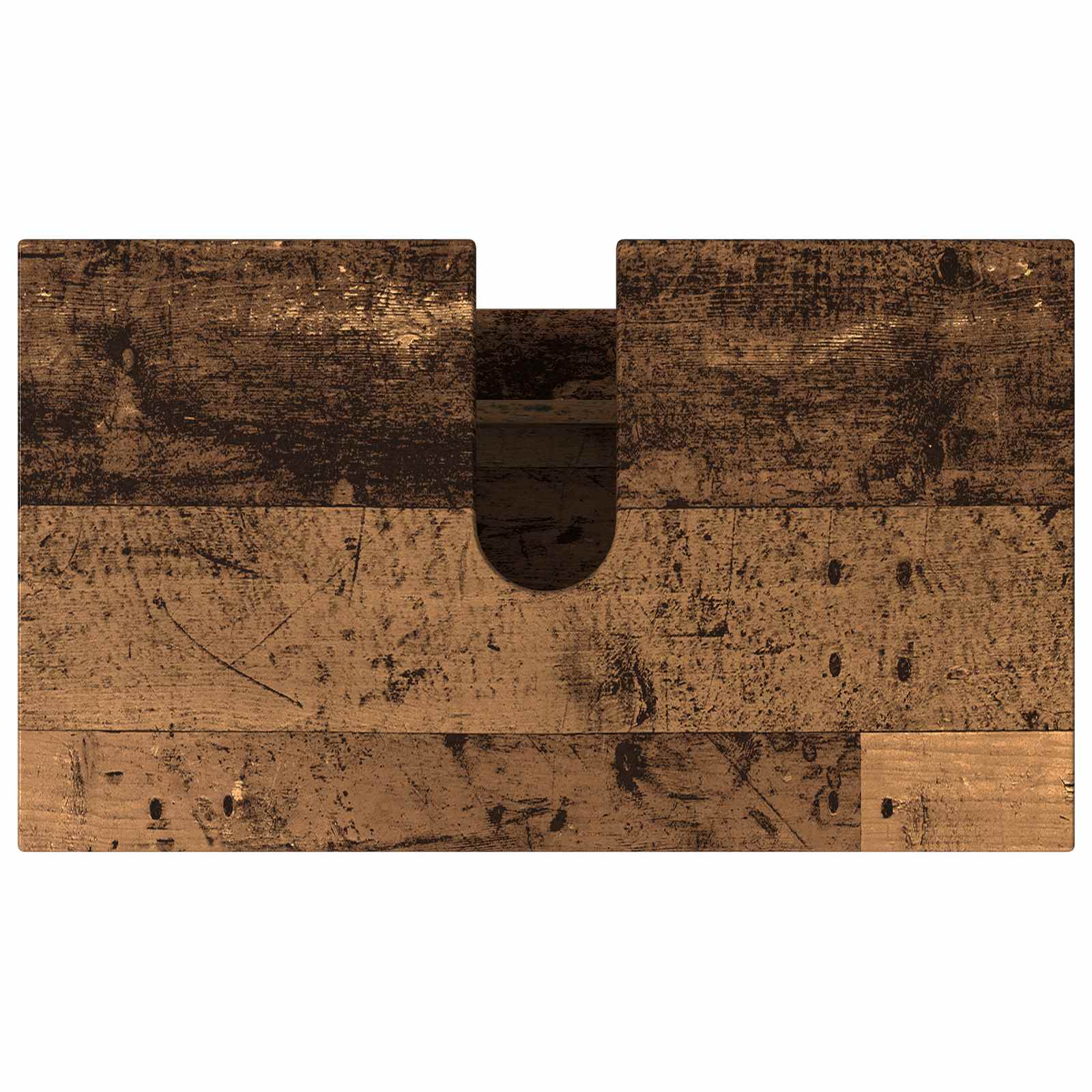 Badkamer Waskom Oud hout 60 x 35 x 60 cm Bewerkt hout is nu te koop bij PeponiXL, paradijselijk wonen!