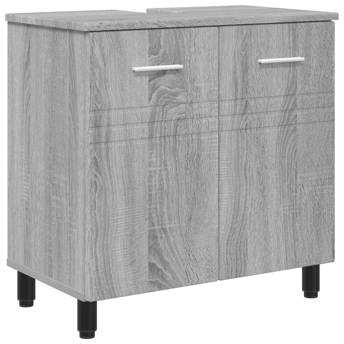 Badkamer Waskom Grijs Sonoma 60 x 35 x 60 cm Bewerkt hout is nu te koop bij PeponiXL, paradijselijk wonen!