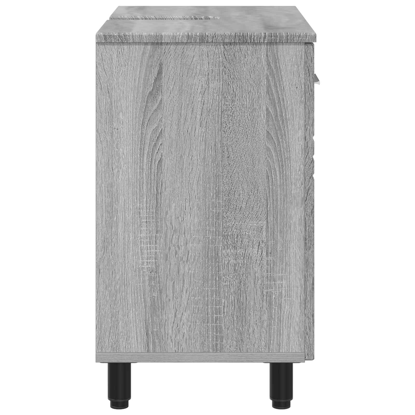 Badkamer Waskom Grijs Sonoma 60 x 35 x 60 cm Bewerkt hout is nu te koop bij PeponiXL, paradijselijk wonen!