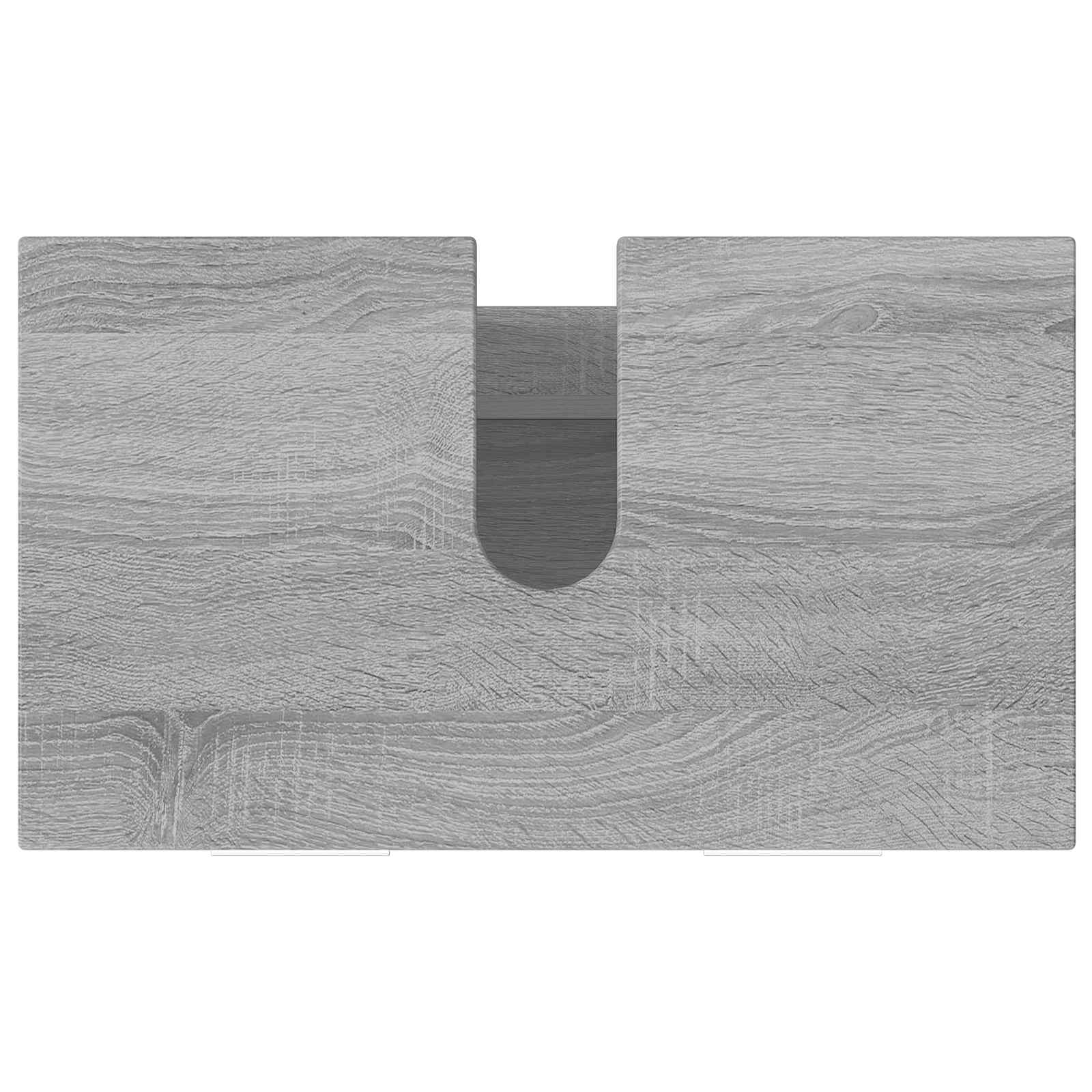 Badkamer Waskom Grijs Sonoma 60 x 35 x 60 cm Bewerkt hout is nu te koop bij PeponiXL, paradijselijk wonen!