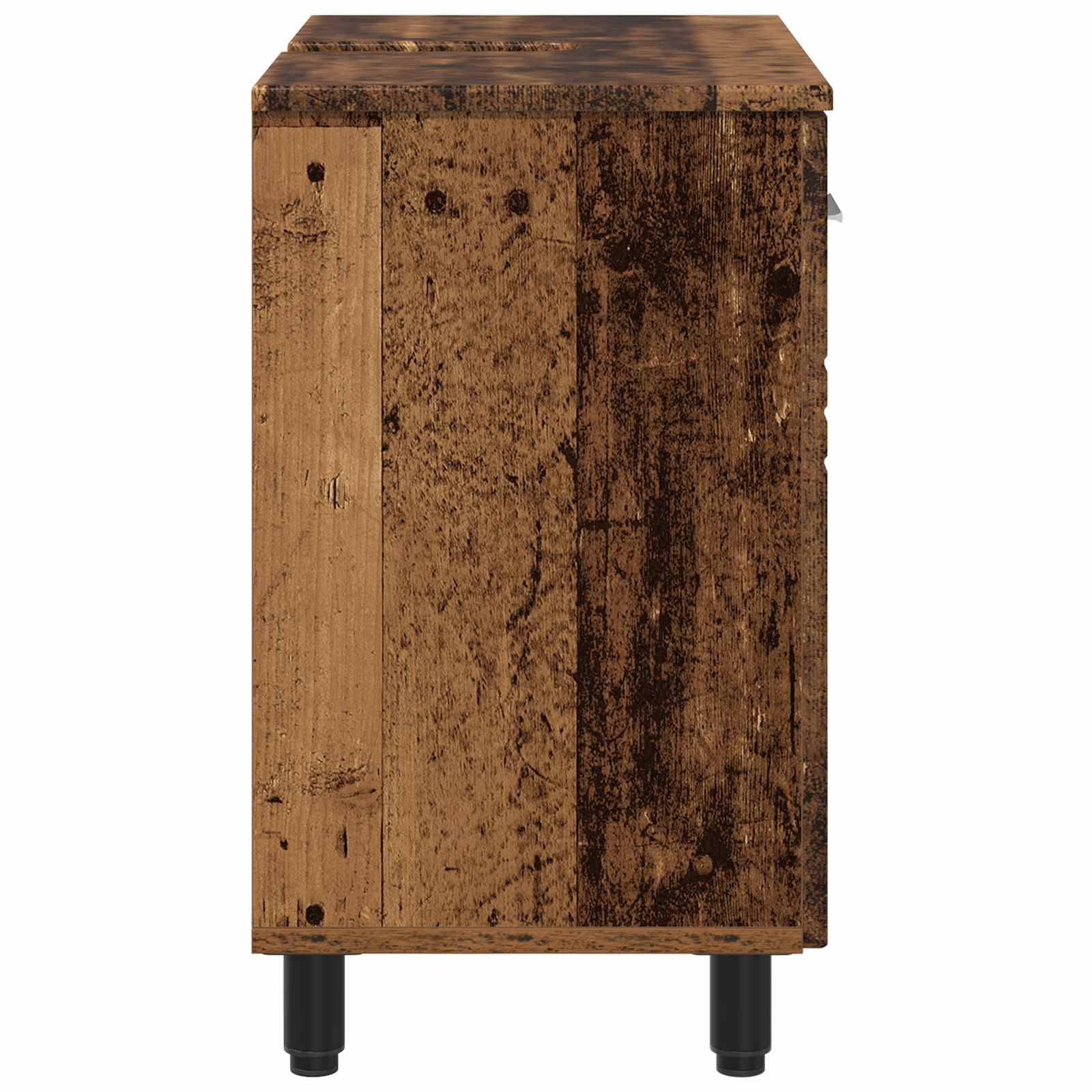 Badkamer Waskom Oud hout 60 x 35 x 60 cm Bewerkt hout is nu te koop bij PeponiXL, paradijselijk wonen!