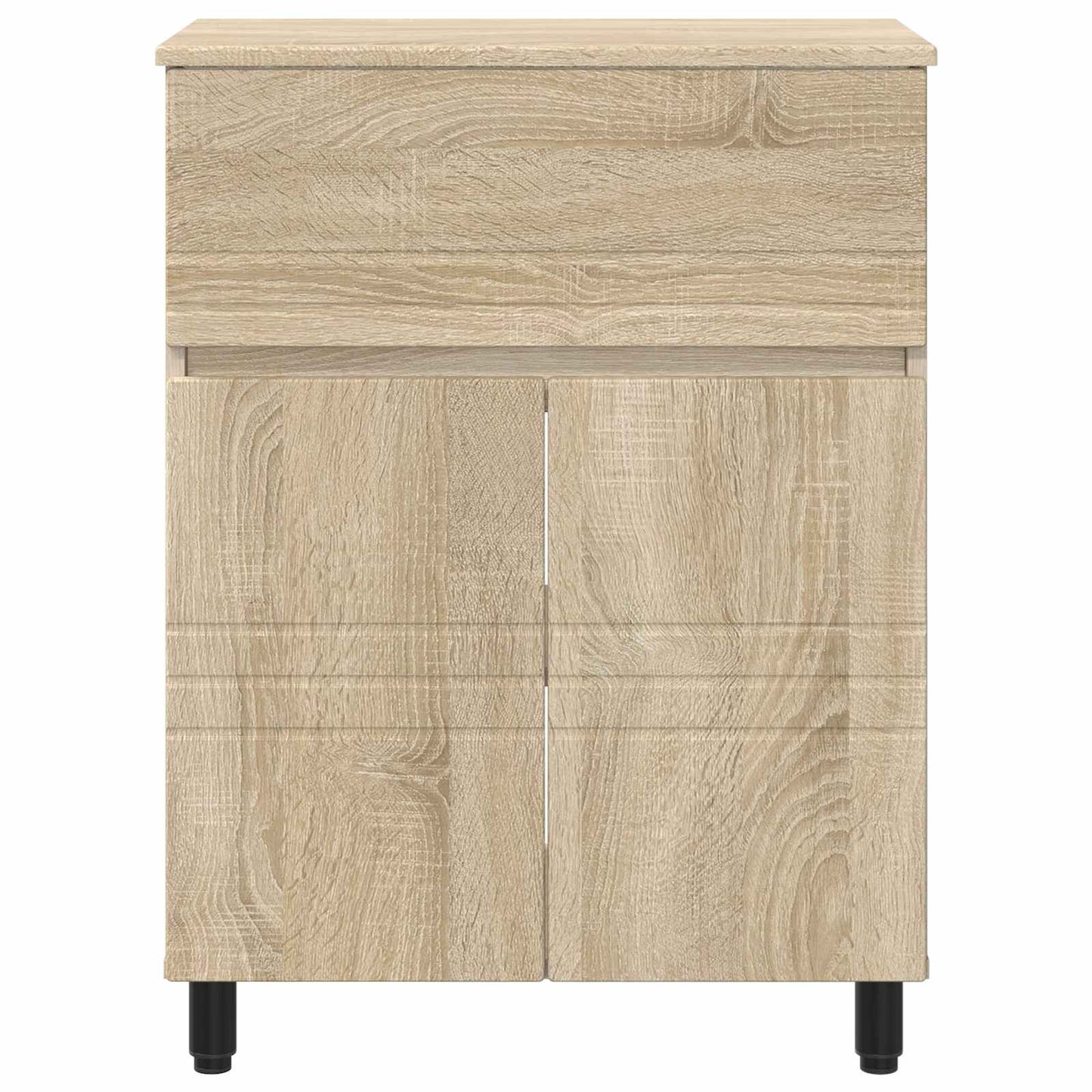 Badkamer Waskom Sonoma Eiken 60 x 35 x 80 cm Bewerkt hout is nu te koop bij PeponiXL, paradijselijk wonen!