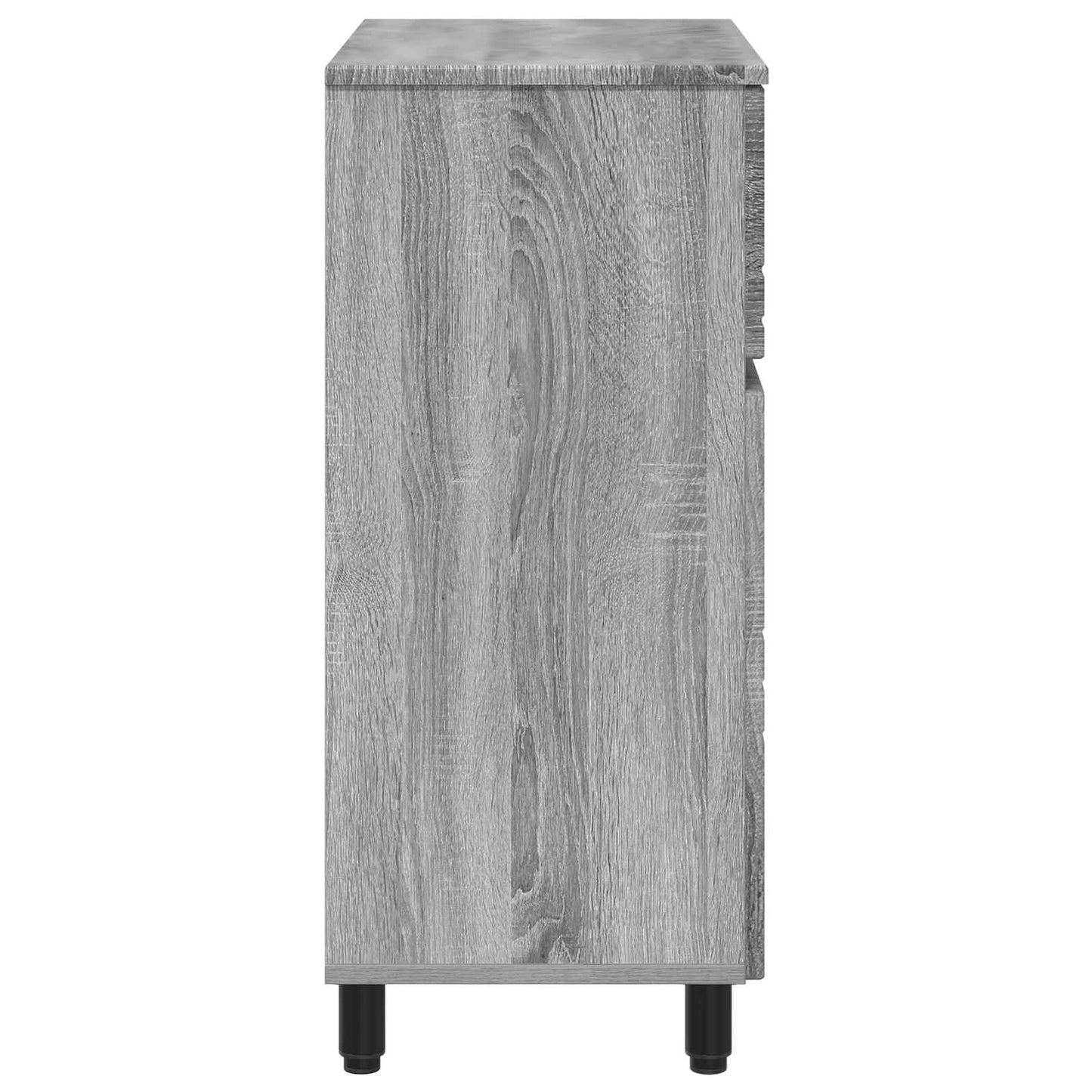 Badkamer Waskom Grijs Sonoma 60 x 35 x 80 cm Bewerkt hout is nu te koop bij PeponiXL, paradijselijk wonen!