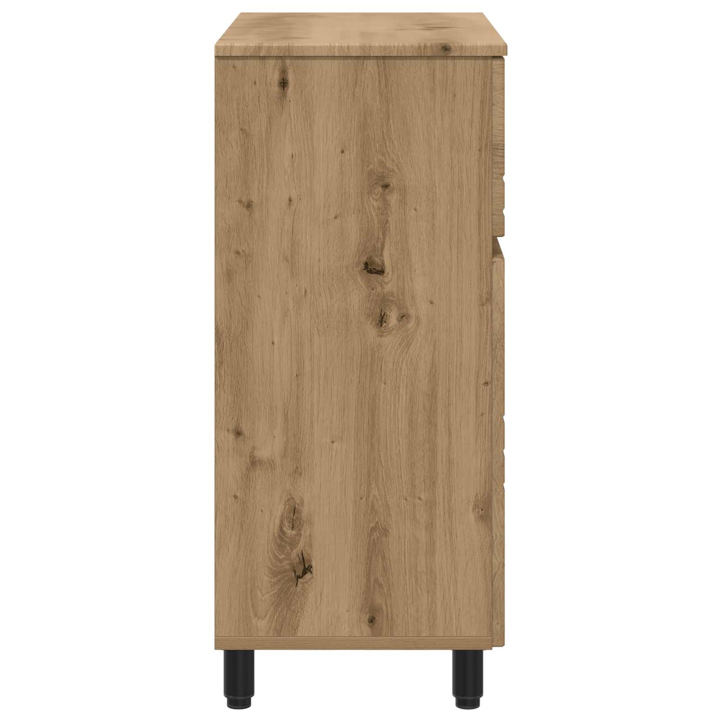 Badkamer Waskom Artisanaal eiken 60 x 35 x 80 cm Bewerkt hout is nu te koop bij PeponiXL, paradijselijk wonen!