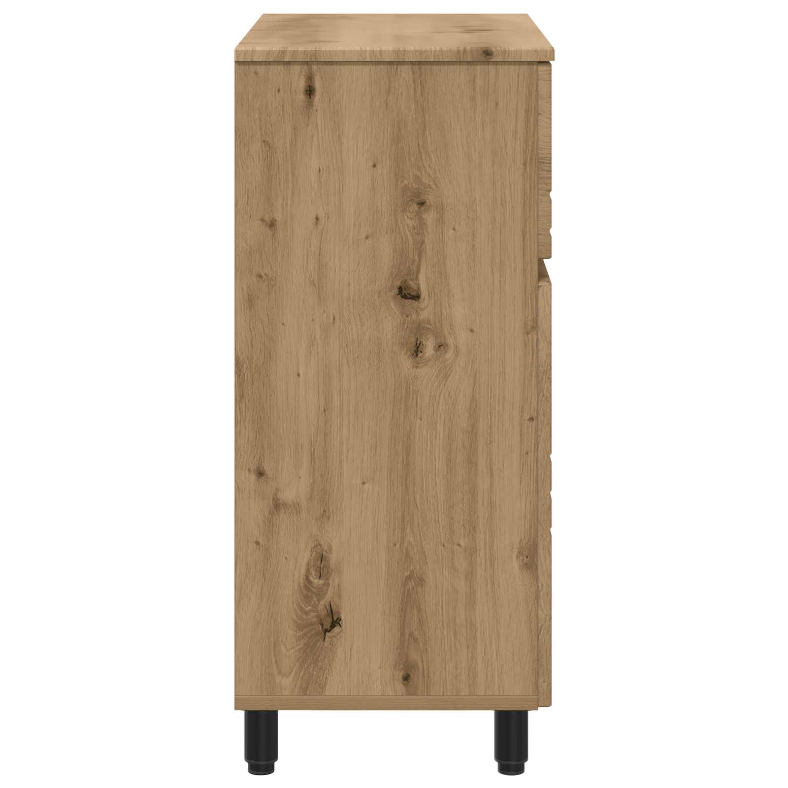 Badkamer Waskom Artisanaal eiken 60 x 35 x 80 cm Bewerkt hout is nu te koop bij PeponiXL, paradijselijk wonen!