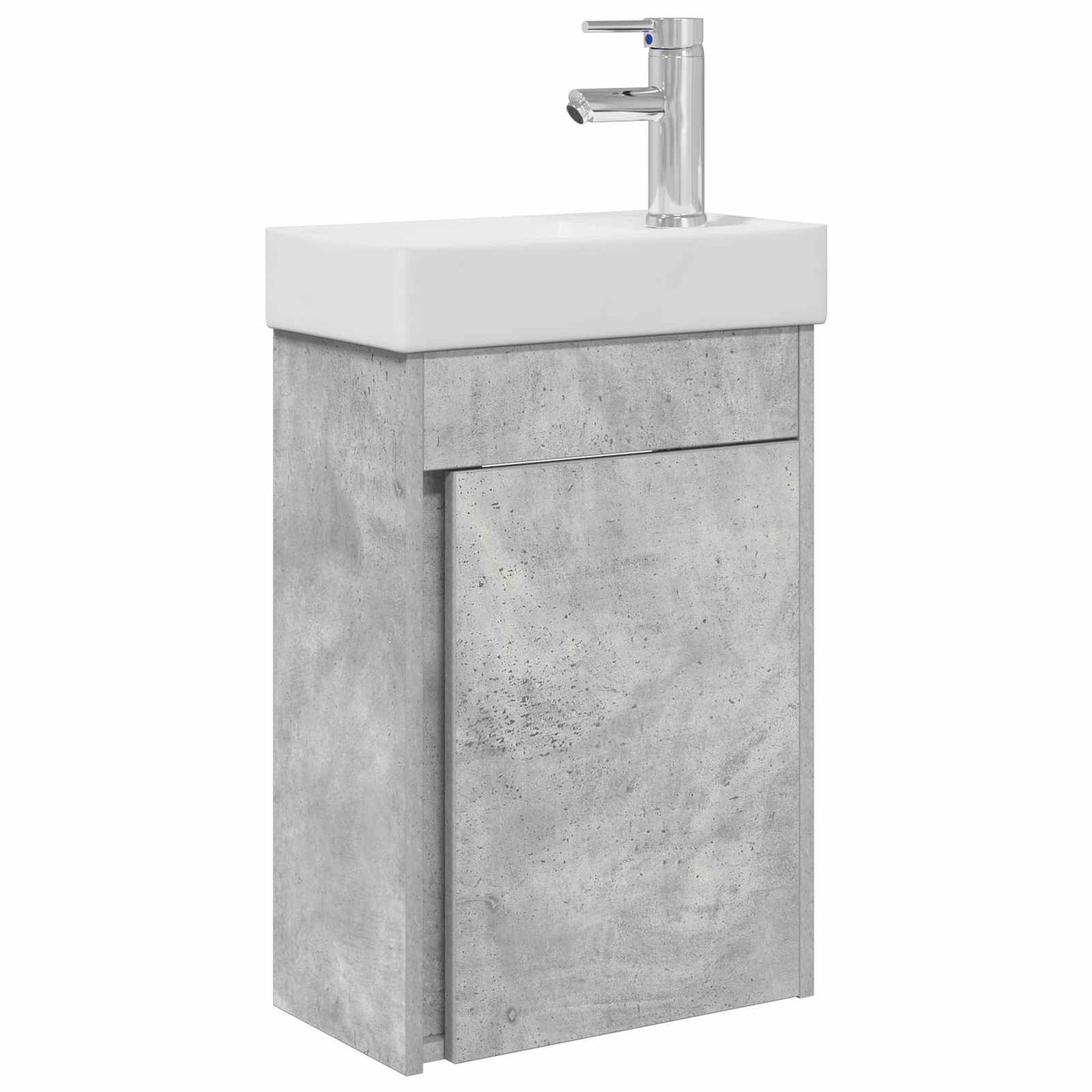 Badkamermeubel met kraan Betongrijs 40,5 x 22,5 x 62 cm is nu te koop bij PeponiXL, paradijselijk wonen!