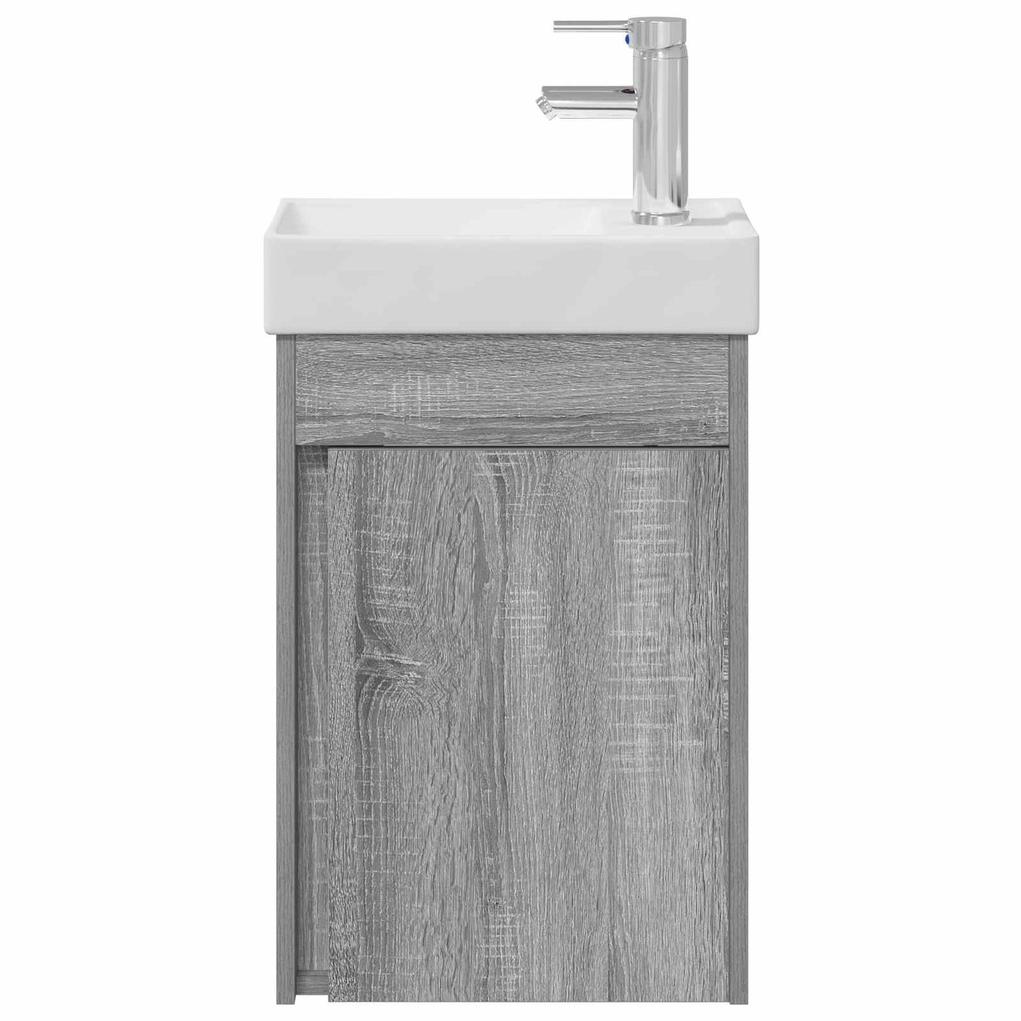 Badkamermeubel met kraan Grijs Sonoma 40,5 x 22,5 x 62 cm is nu te koop bij PeponiXL, paradijselijk wonen!