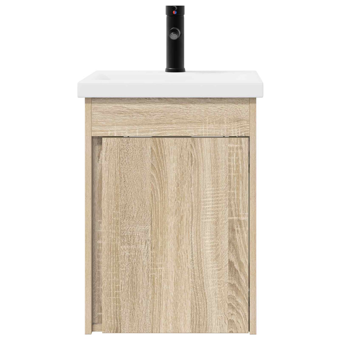 Badkamermeubel met kraan Sonoma Eiken 42 x 40 x 74,5 cm is nu te koop bij PeponiXL, paradijselijk wonen!
