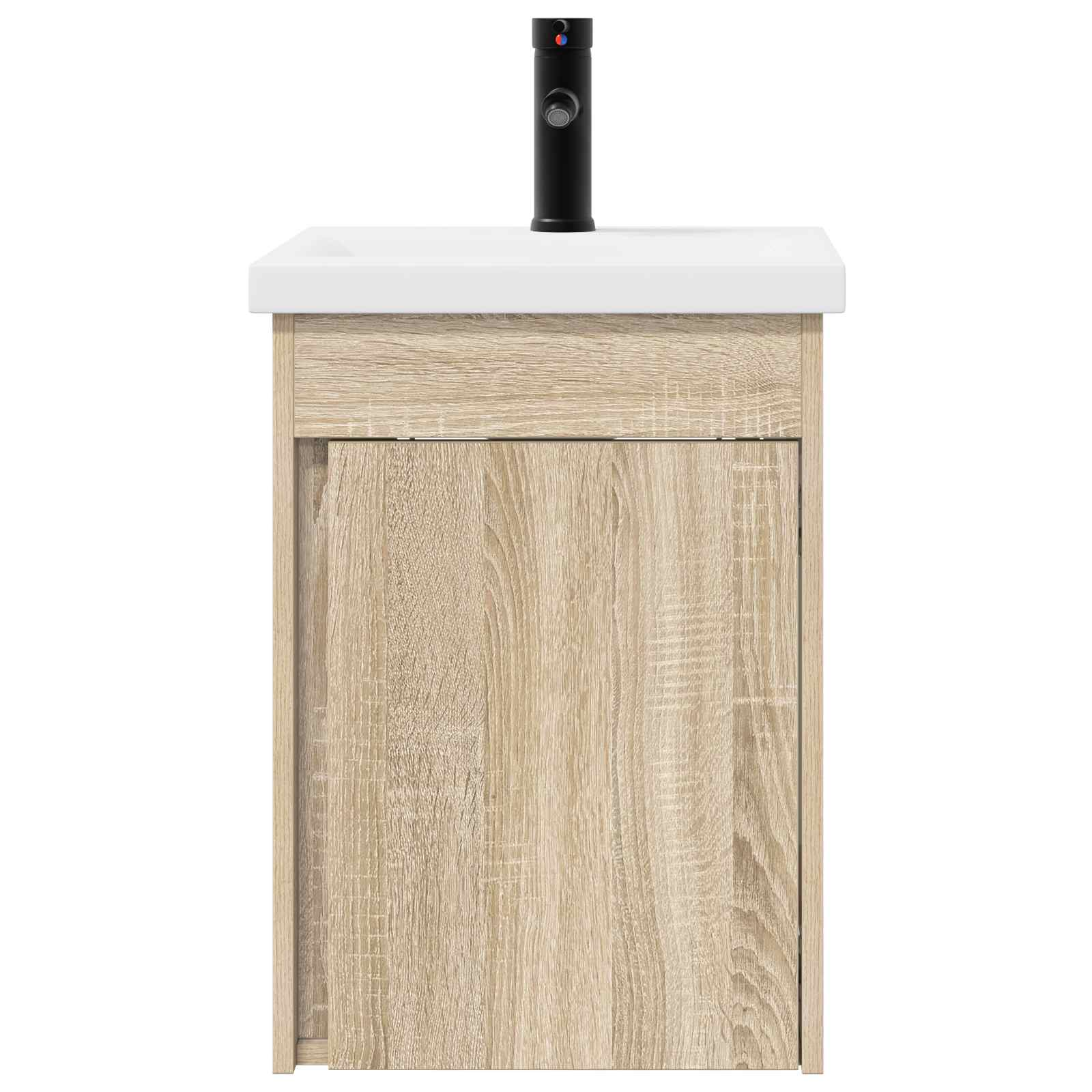 Badkamermeubel met kraan Sonoma Eiken 42 x 40 x 74,5 cm is nu te koop bij PeponiXL, paradijselijk wonen!