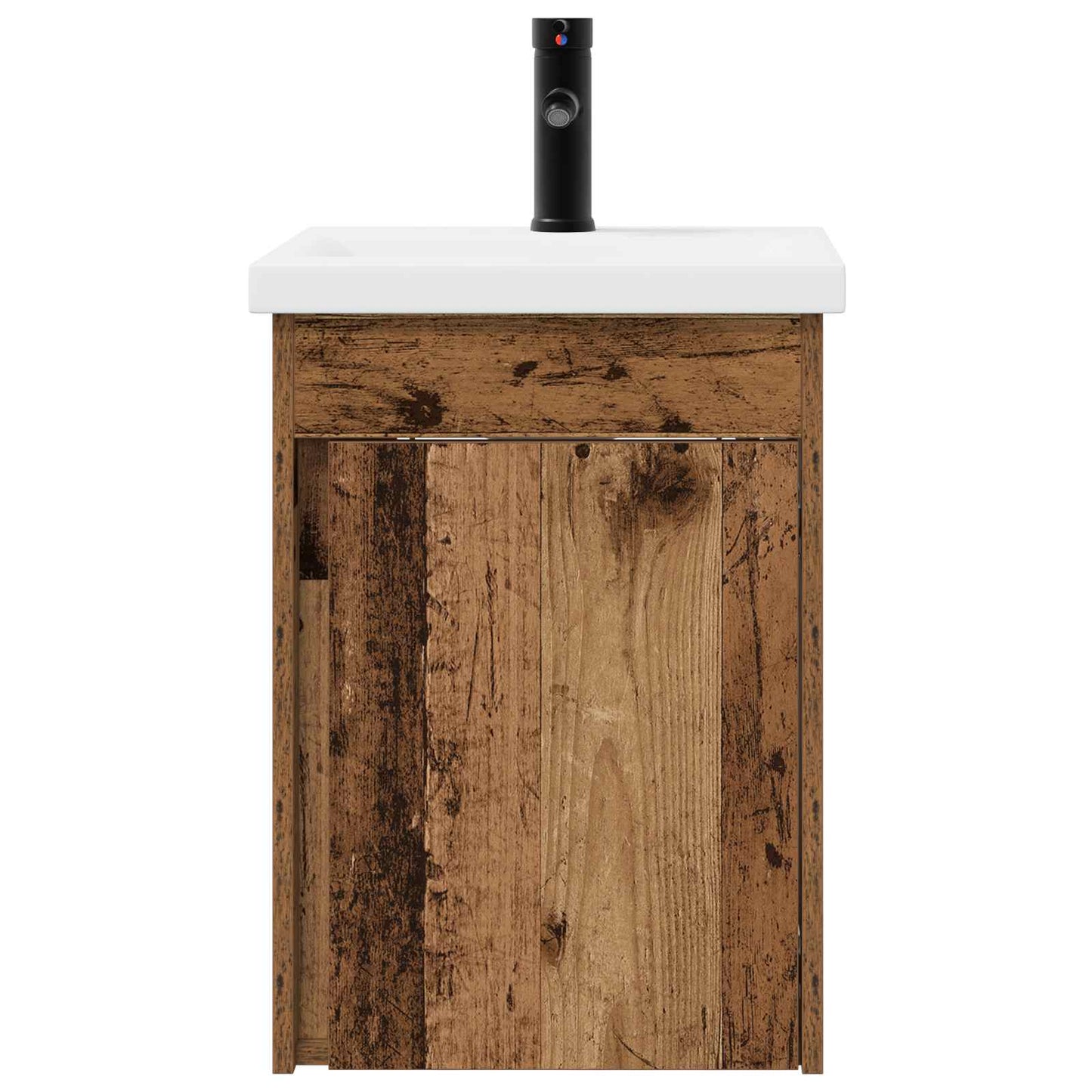 Badkamermeubel met kraan Oud hout 42 x 40 x 74,5 cm is nu te koop bij PeponiXL, paradijselijk wonen!