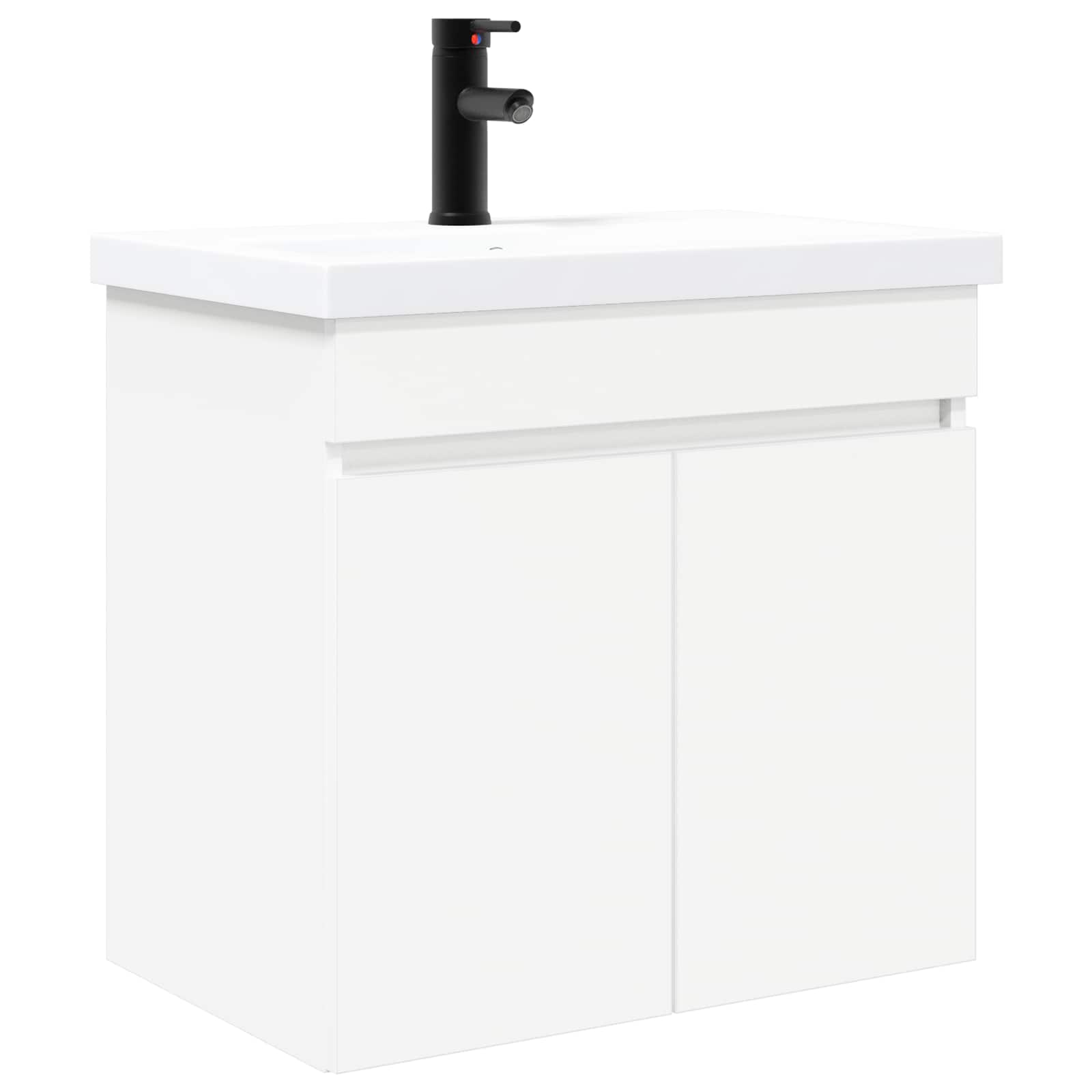 Badkamermeubel met kraan Wit 61 x 40 x 74,5 cm is nu te koop bij PeponiXL, paradijselijk wonen!
