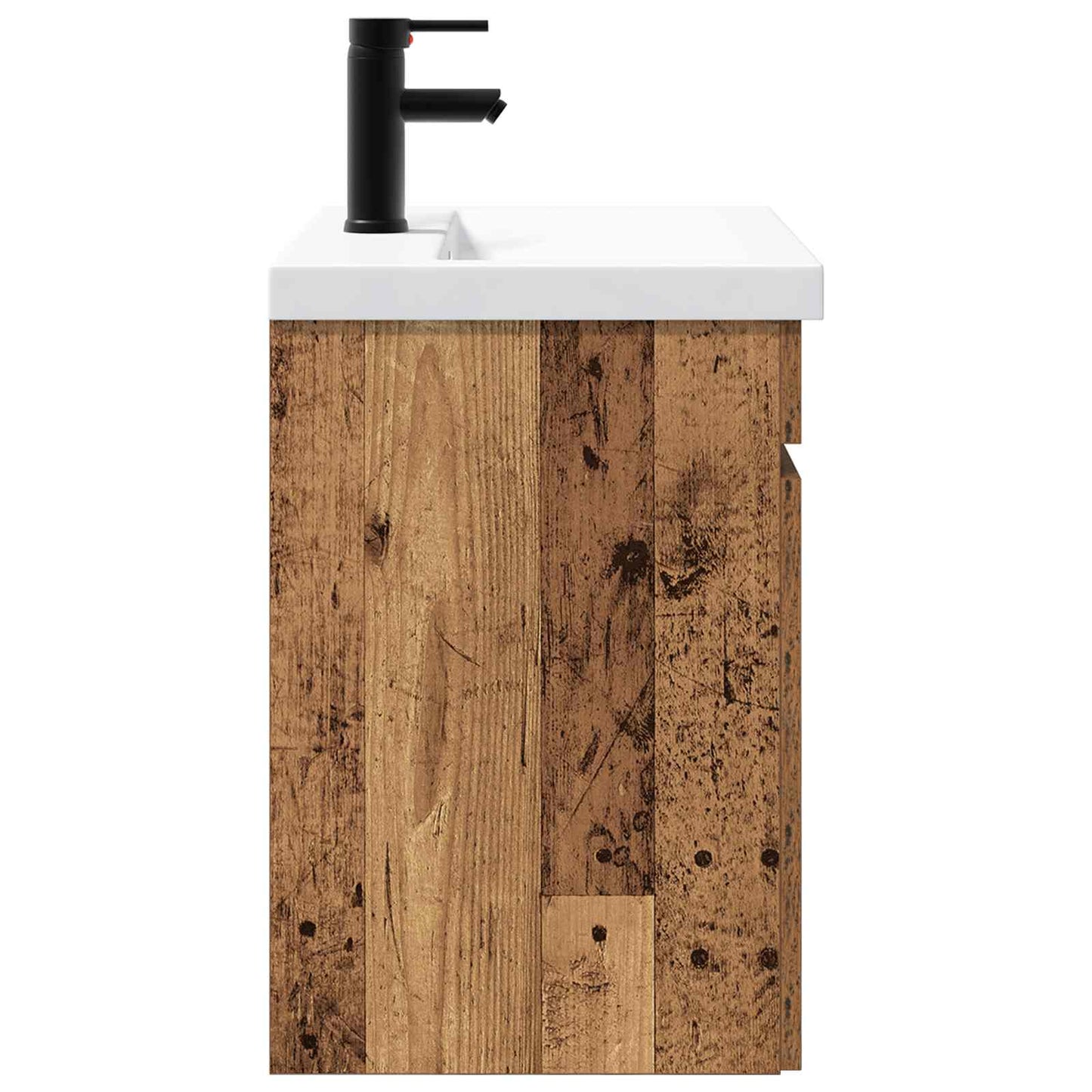 Badkamer wastafel met wasbak Oud hout 61 x 39 x 58 cm is nu te koop bij PeponiXL, paradijselijk wonen!