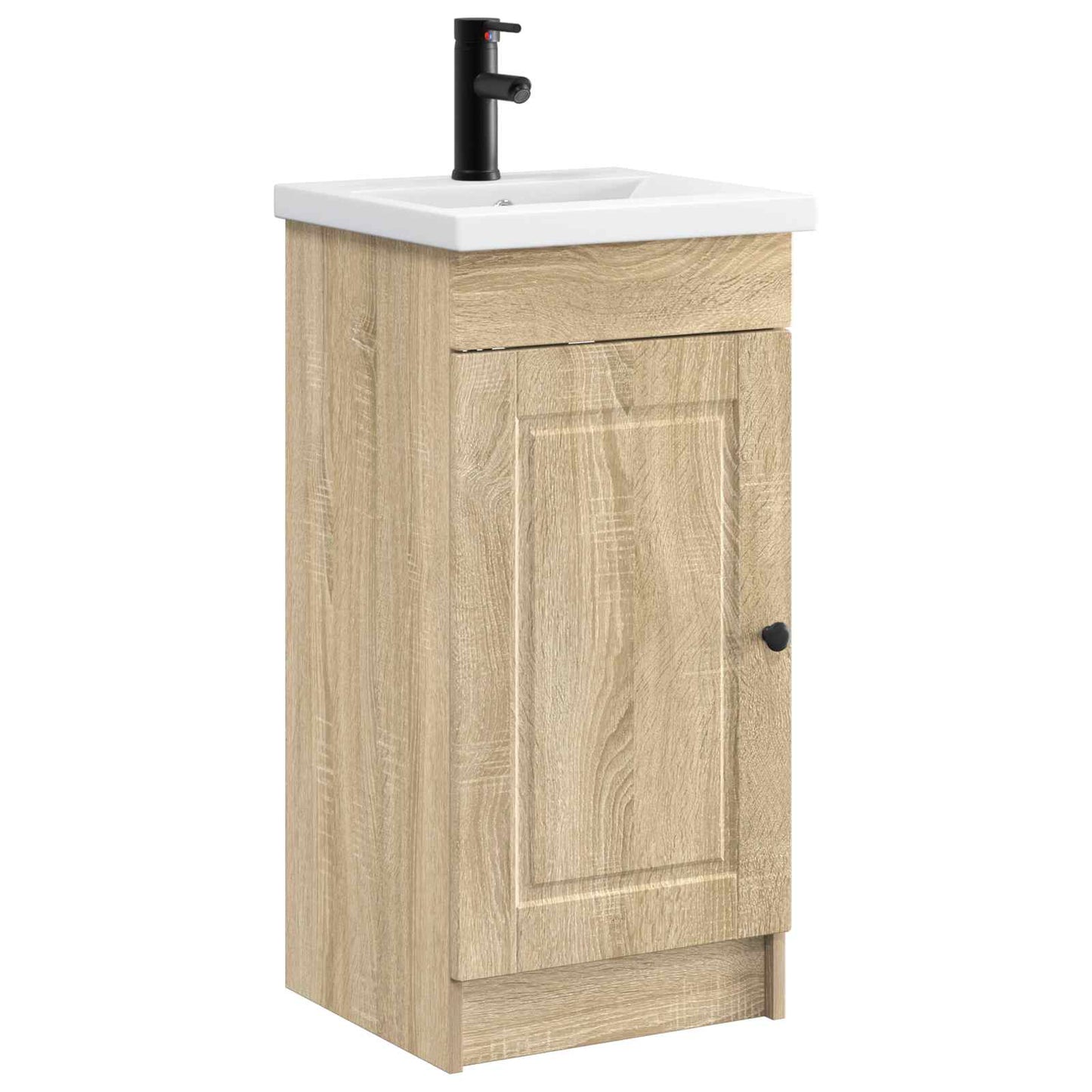Badkamermeubel met Wasbak Sonoma Eiken 42 x 40 x 84,5 cm is nu te koop bij PeponiXL, paradijselijk wonen!