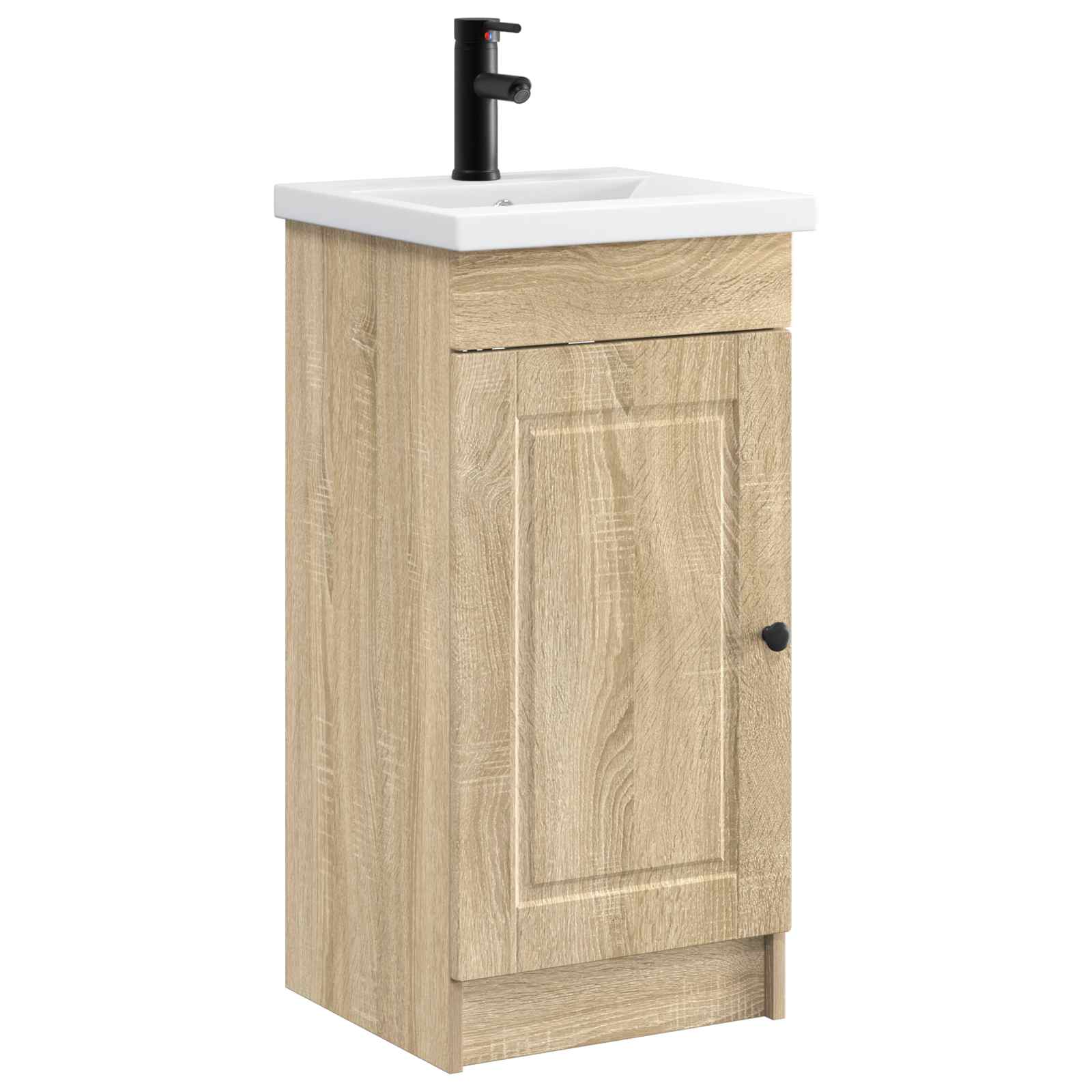 Badkamermeubel met Wasbak Sonoma Eiken 42 x 40 x 84,5 cm is nu te koop bij PeponiXL, paradijselijk wonen!
