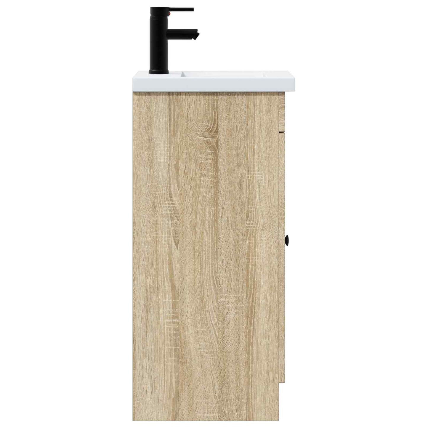Badkamermeubel met Wasbak Sonoma Eiken 42 x 40 x 84,5 cm is nu te koop bij PeponiXL, paradijselijk wonen!