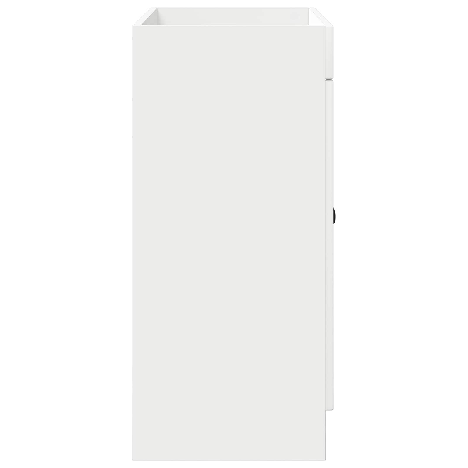 Badkamer onder wastafel kast Wit 56 x 37,5 x 81 cm Bewerkt hout is nu te koop bij PeponiXL, paradijselijk wonen!