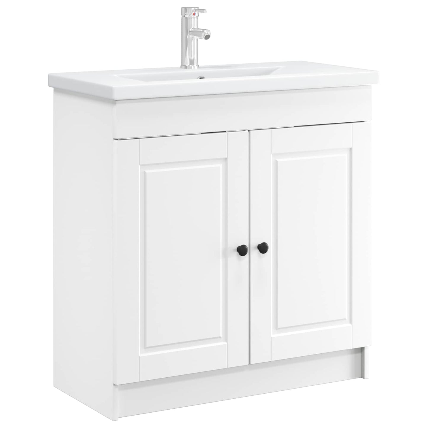 Badkamer onder wastafel kast Wit 78,5 x 37,5 x 81 cm