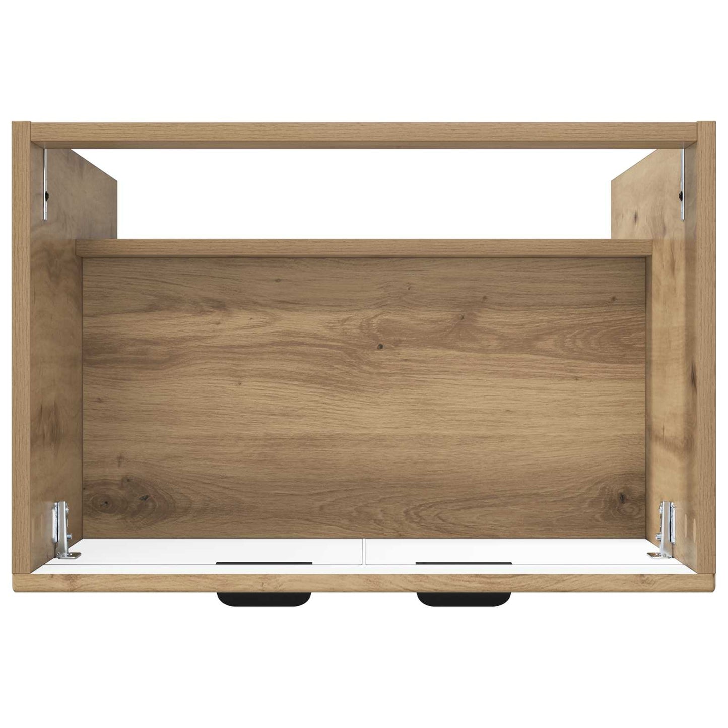 Badkamer onder wastafel kast Artisanaal eiken 56 x 37,5 x 81 cm