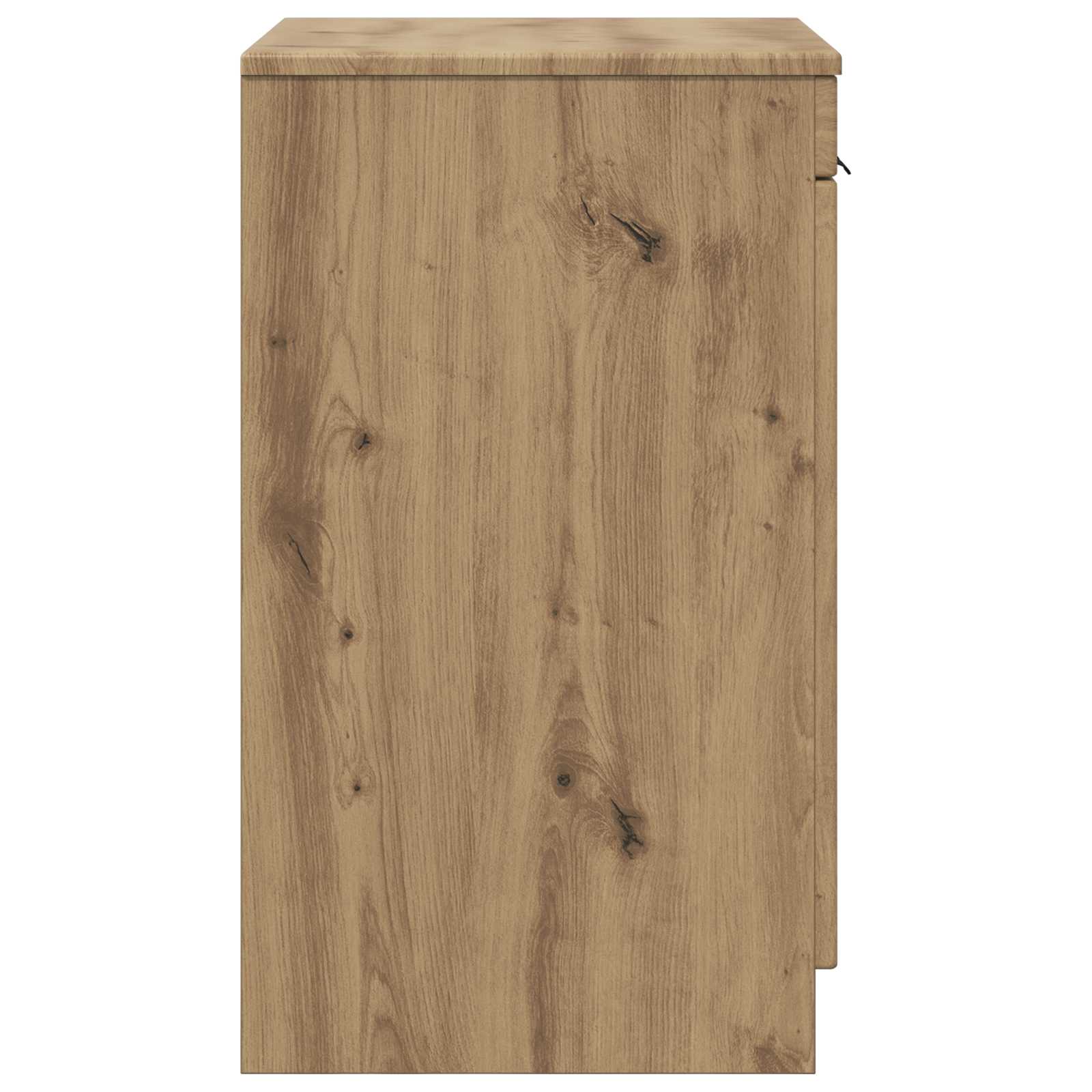 Badkamerkast Artisanaal eiken 54 x 41 x 70 cm Bewerkt hout is nu te koop bij PeponiXL, paradijselijk wonen!