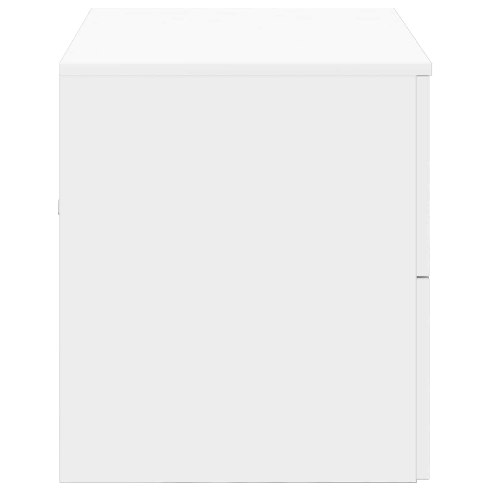 Wandgemonteerde Badkamerkast Wit 62,5 x 44,5 x 50 cm is nu te koop bij PeponiXL, paradijselijk wonen!
