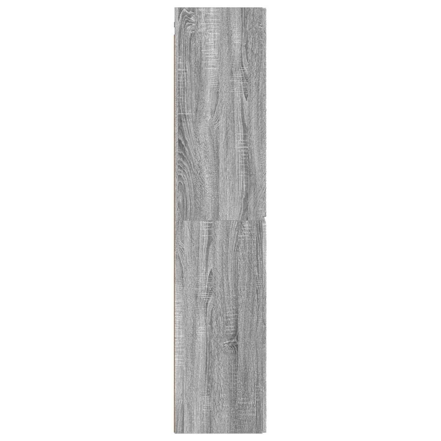 Wand Gemonteerde Badkamerkast Grijs Sonoma 33 x 34,5 x 160 cm is nu te koop bij PeponiXL, paradijselijk wonen!