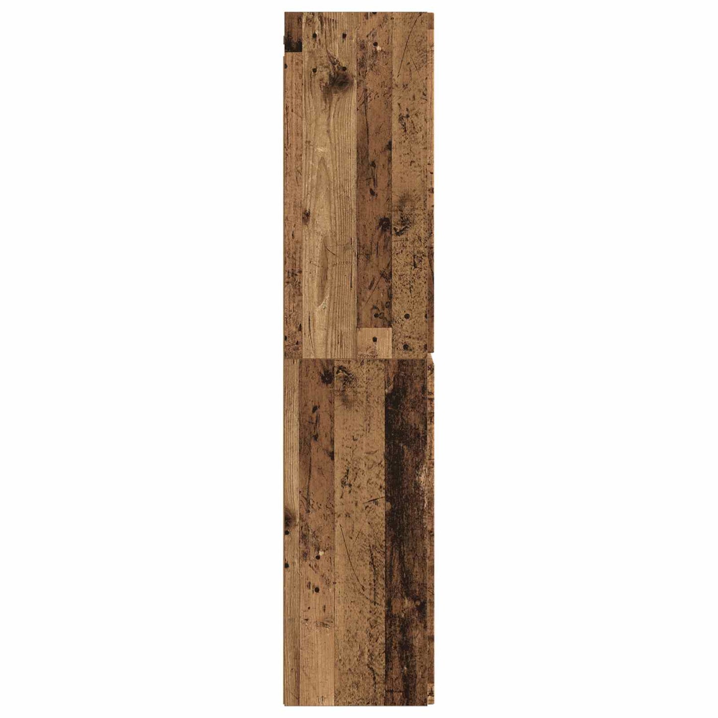 Wand Gemonteerde Badkamerkast Oud hout 33 x 34,5 x 160 cm is nu te koop bij PeponiXL, paradijselijk wonen!