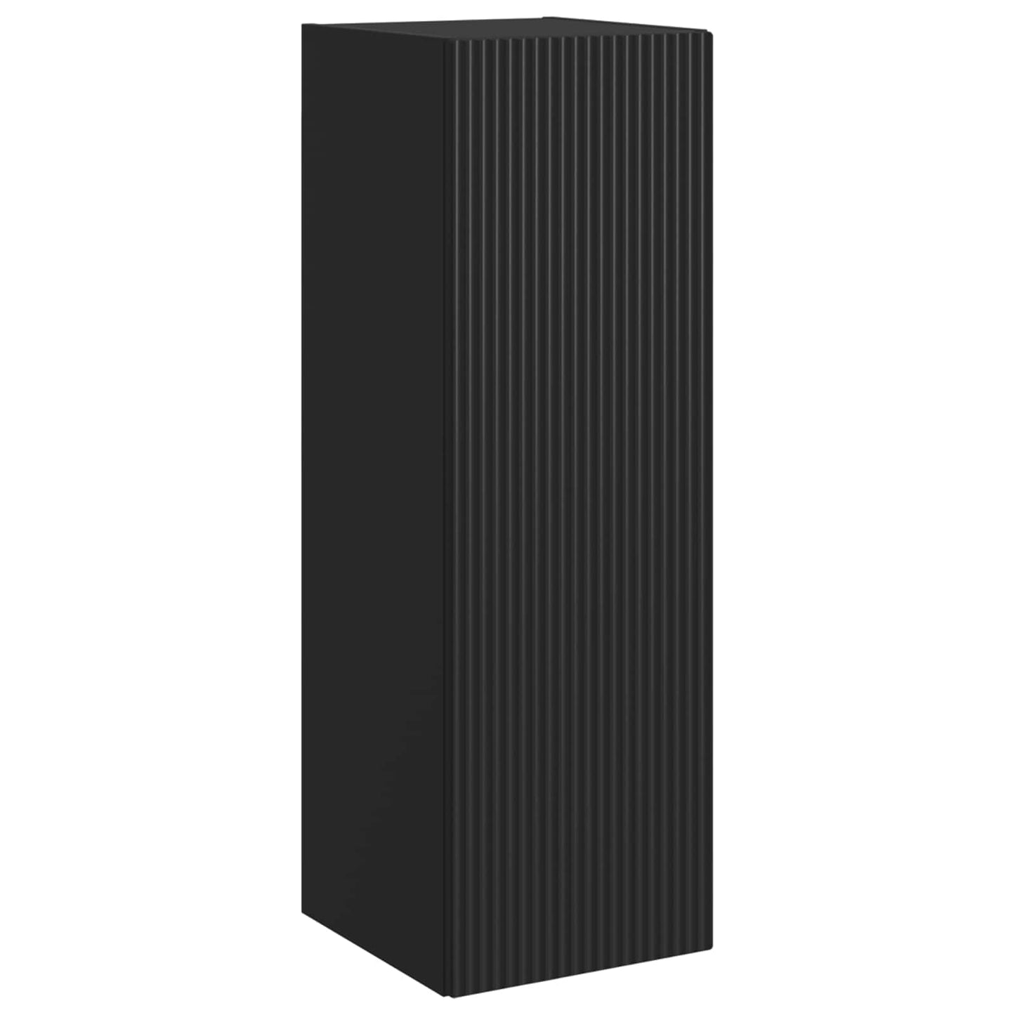 Wand Gemonteerde Badkamerkast Zwart 33 x 34,5 x 60 cm is nu te koop bij PeponiXL, paradijselijk wonen!