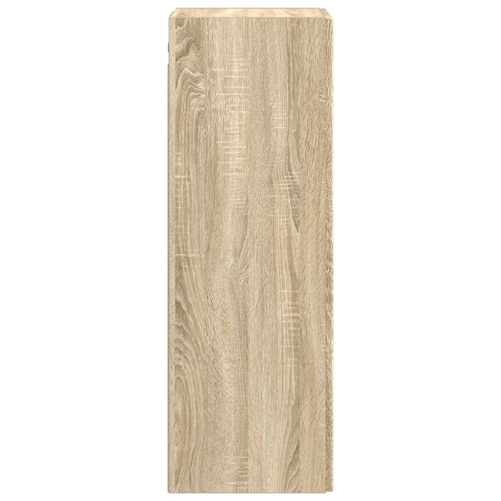 Wand Gemonteerde Badkamerkast Sonoma Eiken 33 x 34,5 x 60 cm is nu te koop bij PeponiXL, paradijselijk wonen!