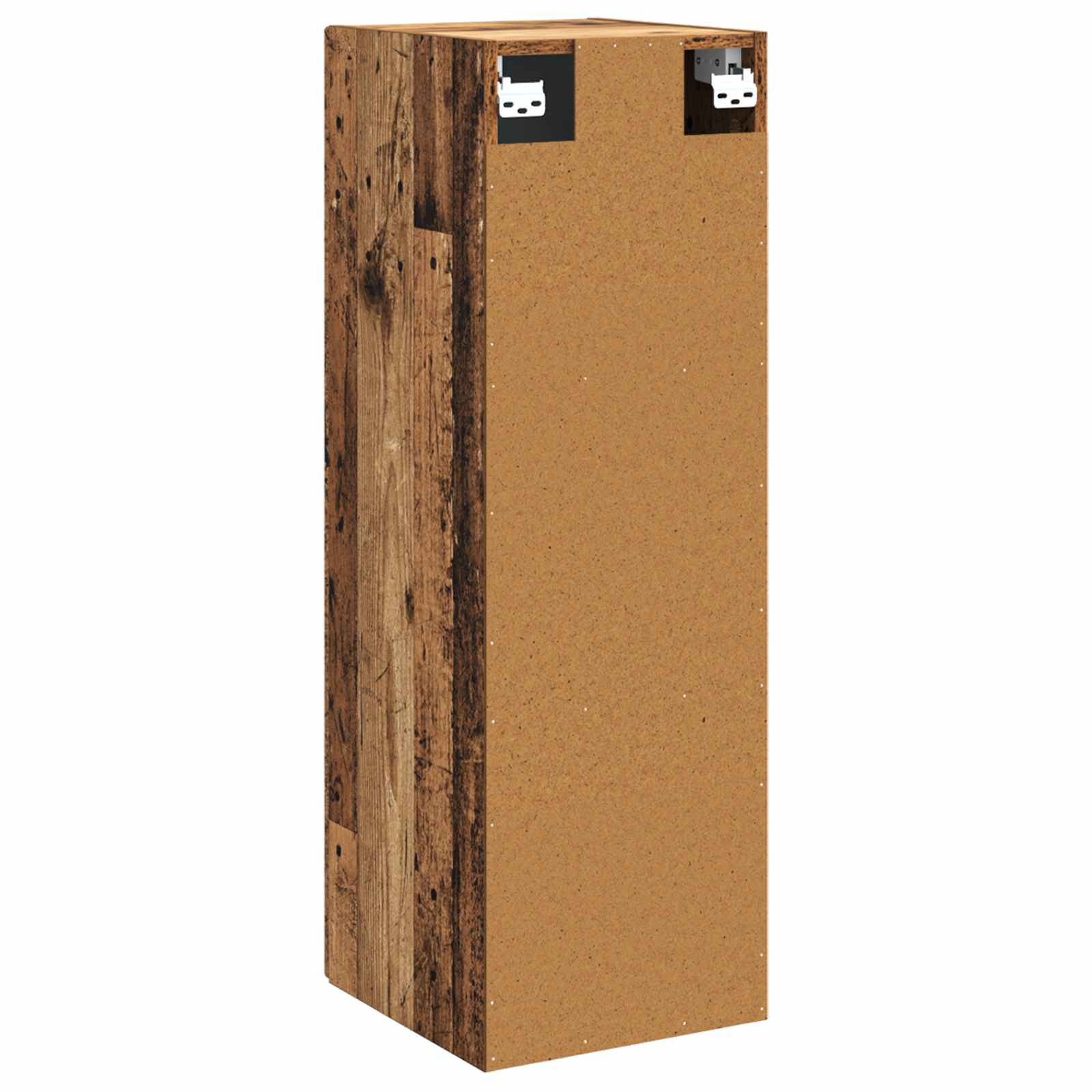 Wand Gemonteerde Badkamerkast Oud hout 33 x 34,5 x 60 cm is nu te koop bij PeponiXL, paradijselijk wonen!