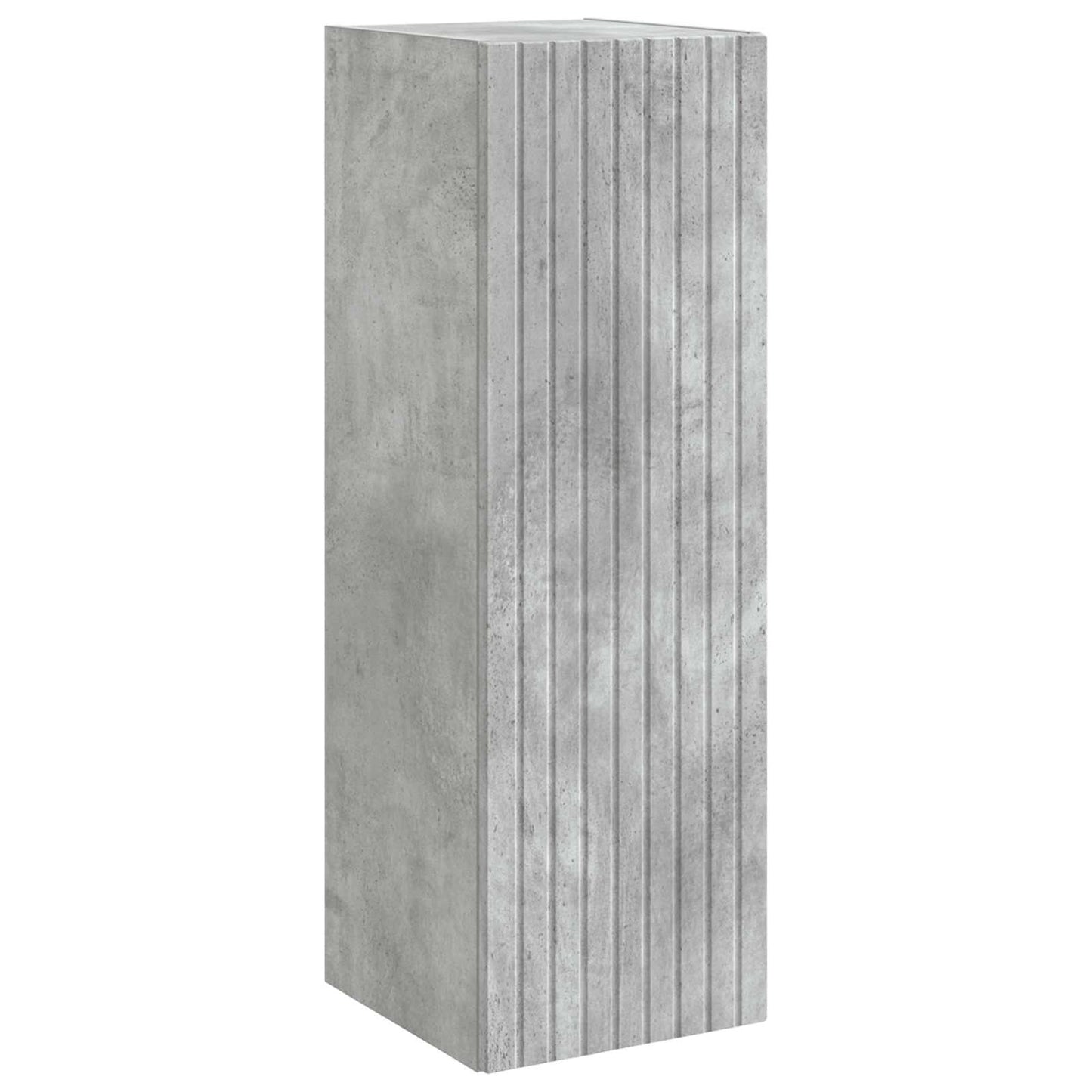 Wand Gemonteerde Badkamerkast Betongrijs 33 x 34,5 x 100 cm
