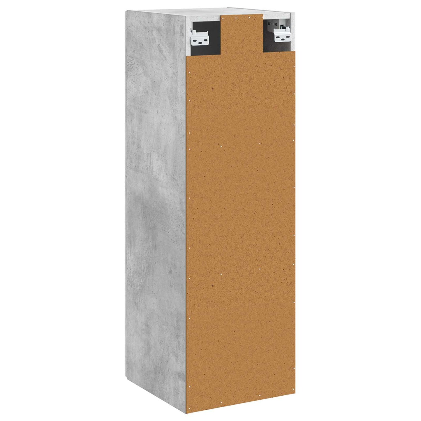 Wand Gemonteerde Badkamerkast Betongrijs 33 x 34,5 x 100 cm