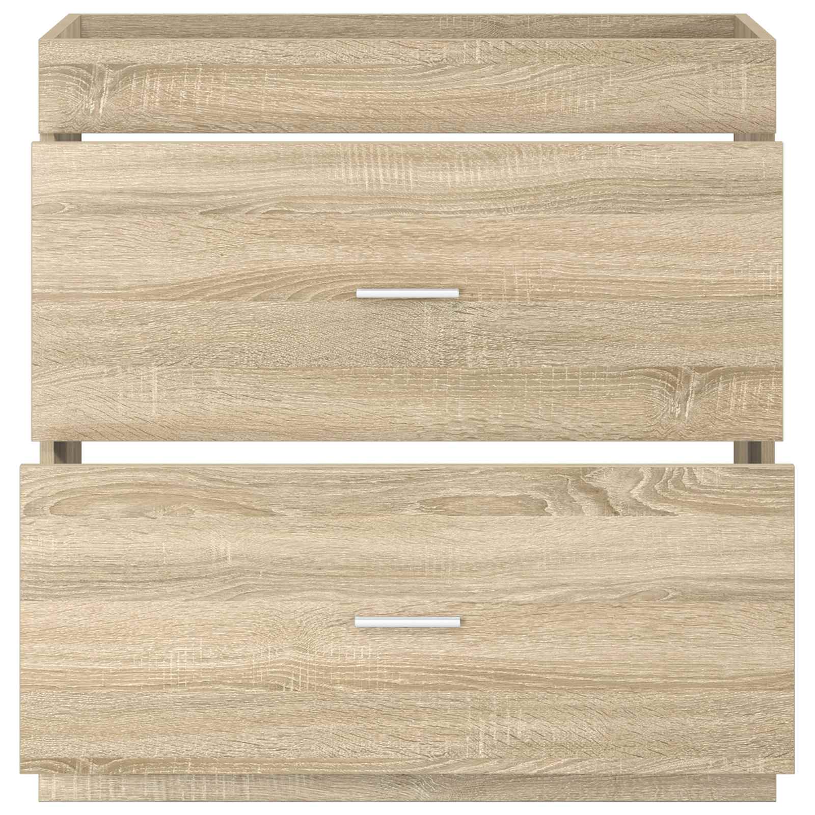 Badkamer Onder Wasbak Kast Sonoma Eiken 78,5 x 37,5 x 81 cm is nu te koop bij PeponiXL, paradijselijk wonen!