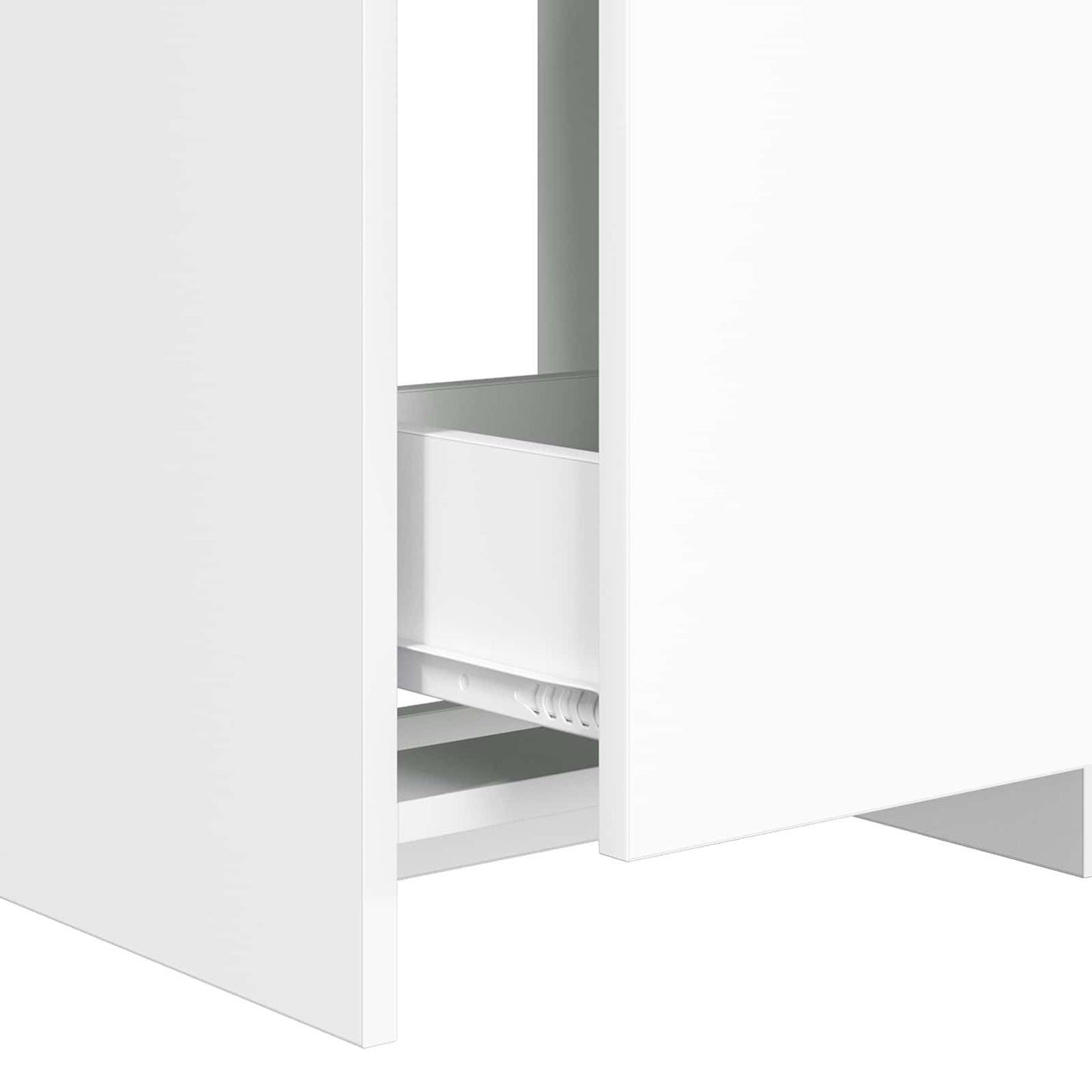 Badkamer Onder Wasbak Kast Wit 56 x 37,5 x 81 cm Bewerkt hout is nu te koop bij PeponiXL, paradijselijk wonen!