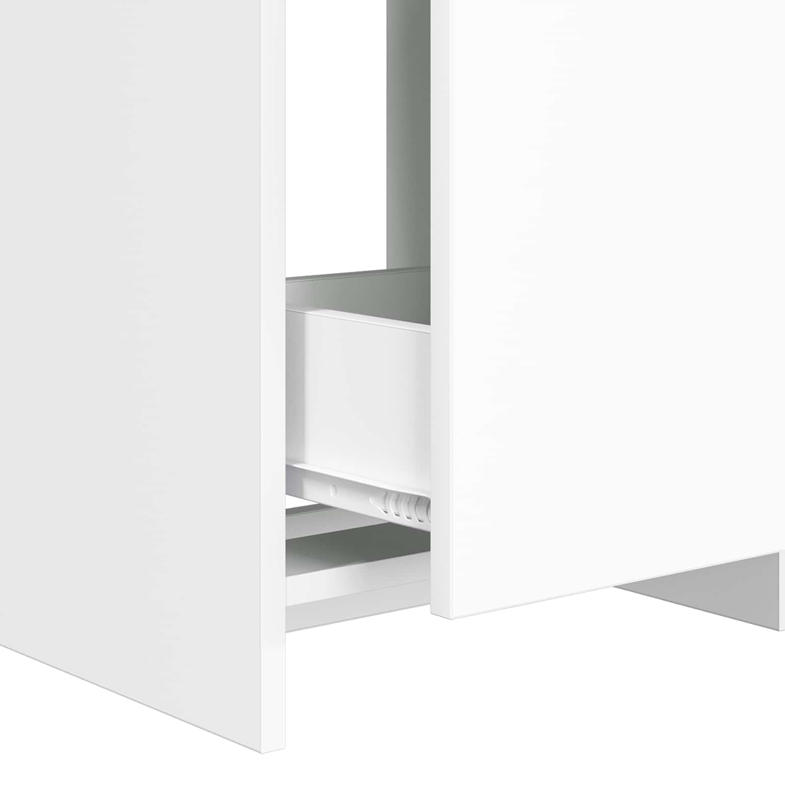 Badkamer Onder Wasbak Kast Wit 56 x 37,5 x 81 cm Bewerkt hout is nu te koop bij PeponiXL, paradijselijk wonen!