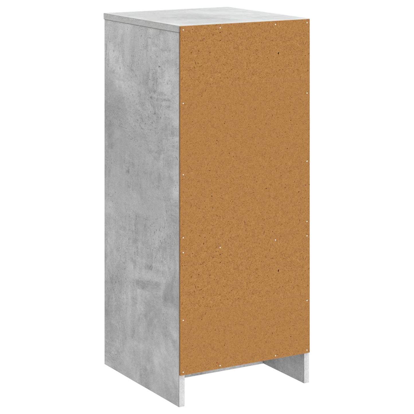 Badkamerkast Betongrijs 35 x 36,5 x 85 cm Bewerkt hout is nu te koop bij PeponiXL, paradijselijk wonen!