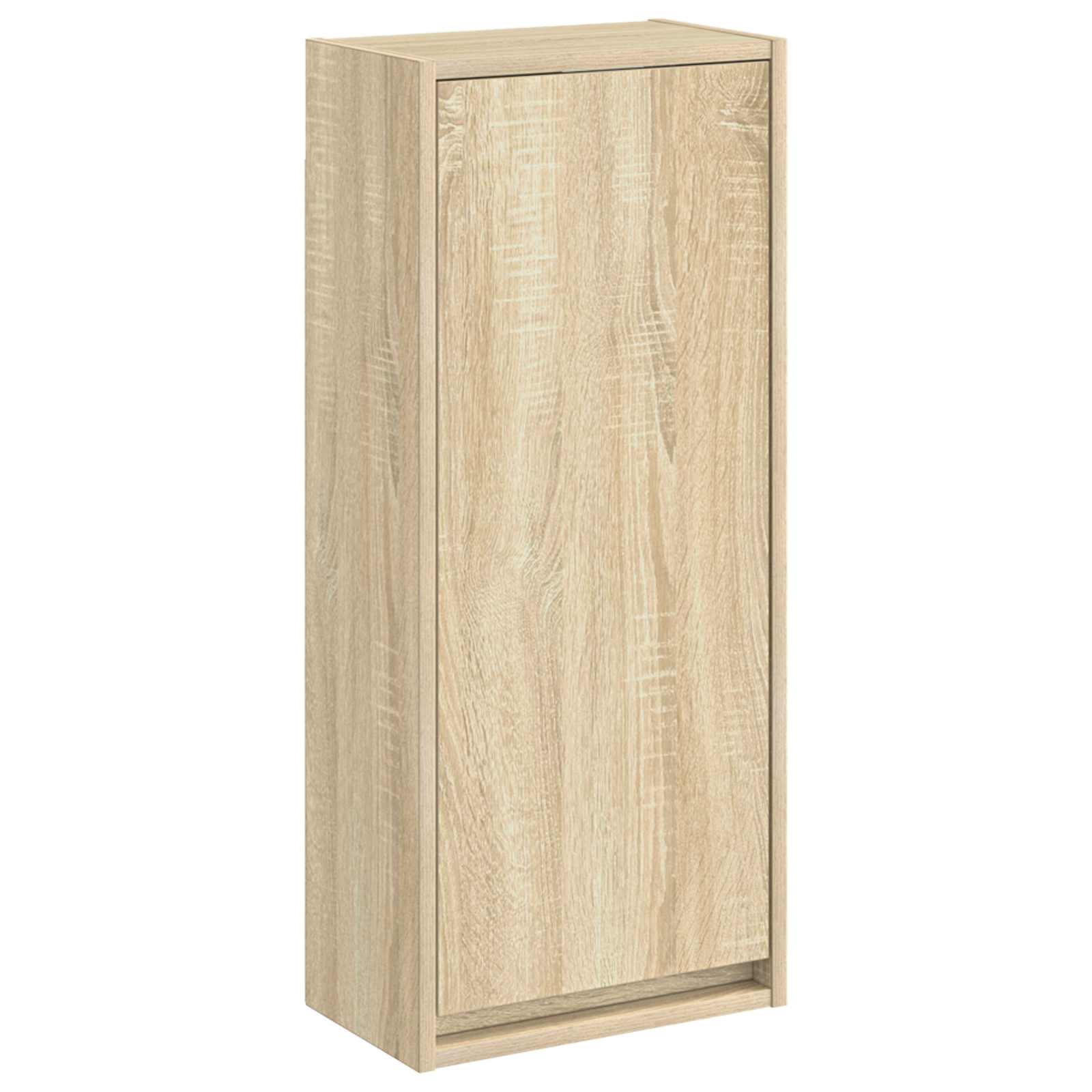 Wandgemonteerde wastafelmeubel Sonoma Eiken 35 x 20 x 81 cm is nu te koop bij PeponiXL, paradijselijk wonen!