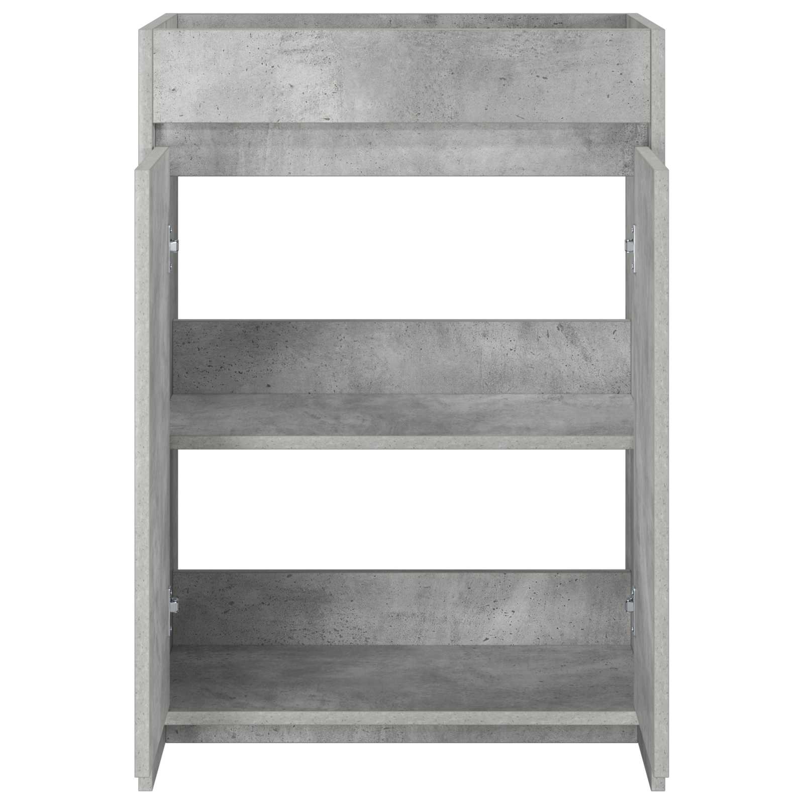 Badkamer Onder Wasbak Kast Betongrijs 56 x 37,5 x 81 cm is nu te koop bij PeponiXL, paradijselijk wonen!