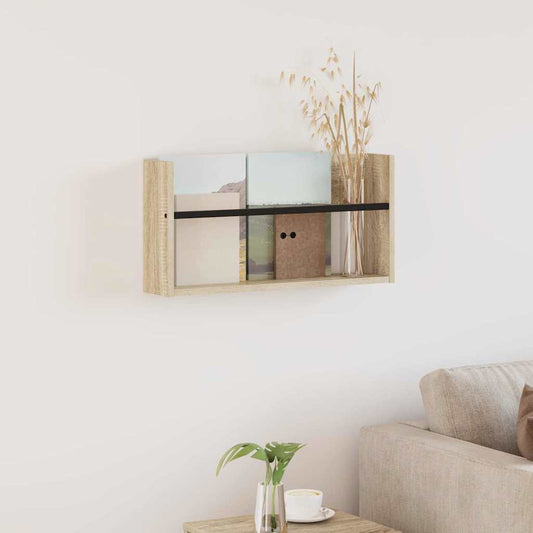 Tijdschrift Rek Sonoma Eiken 60 x 12 x 30 cm Bewerkt hout is nu te koop bij PeponiXL, paradijselijk wonen!