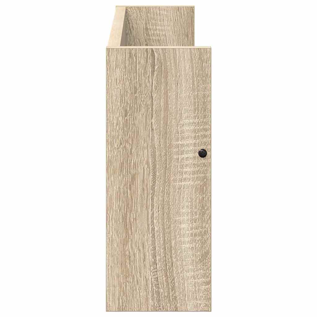 Tijdschrift Rek Sonoma Eiken 60 x 12 x 30 cm Bewerkt hout is nu te koop bij PeponiXL, paradijselijk wonen!