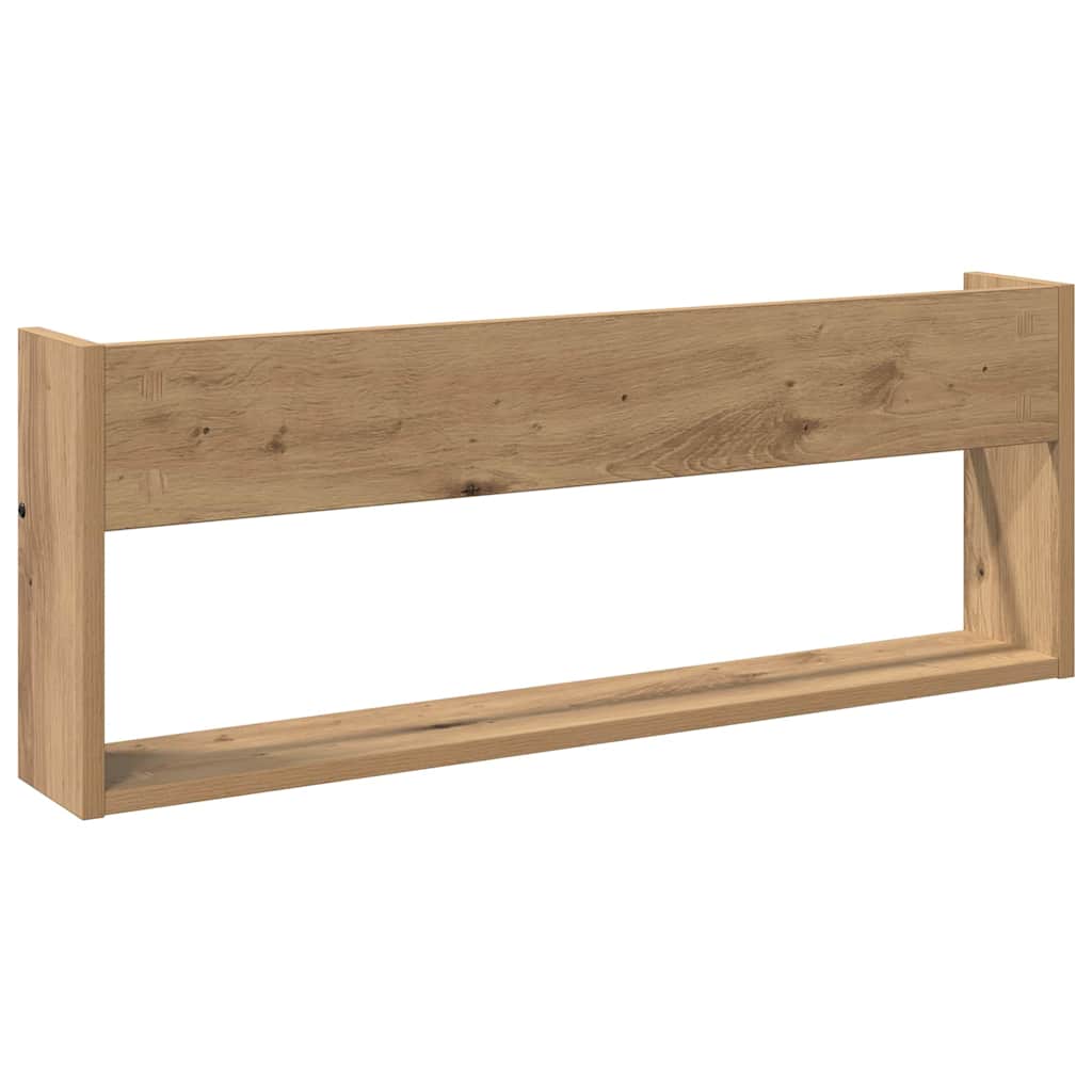 Tijdschrift Rek Artisan Eiken 80 x 12 x 30 cm Bewerkt hout is nu te koop bij PeponiXL, paradijselijk wonen!