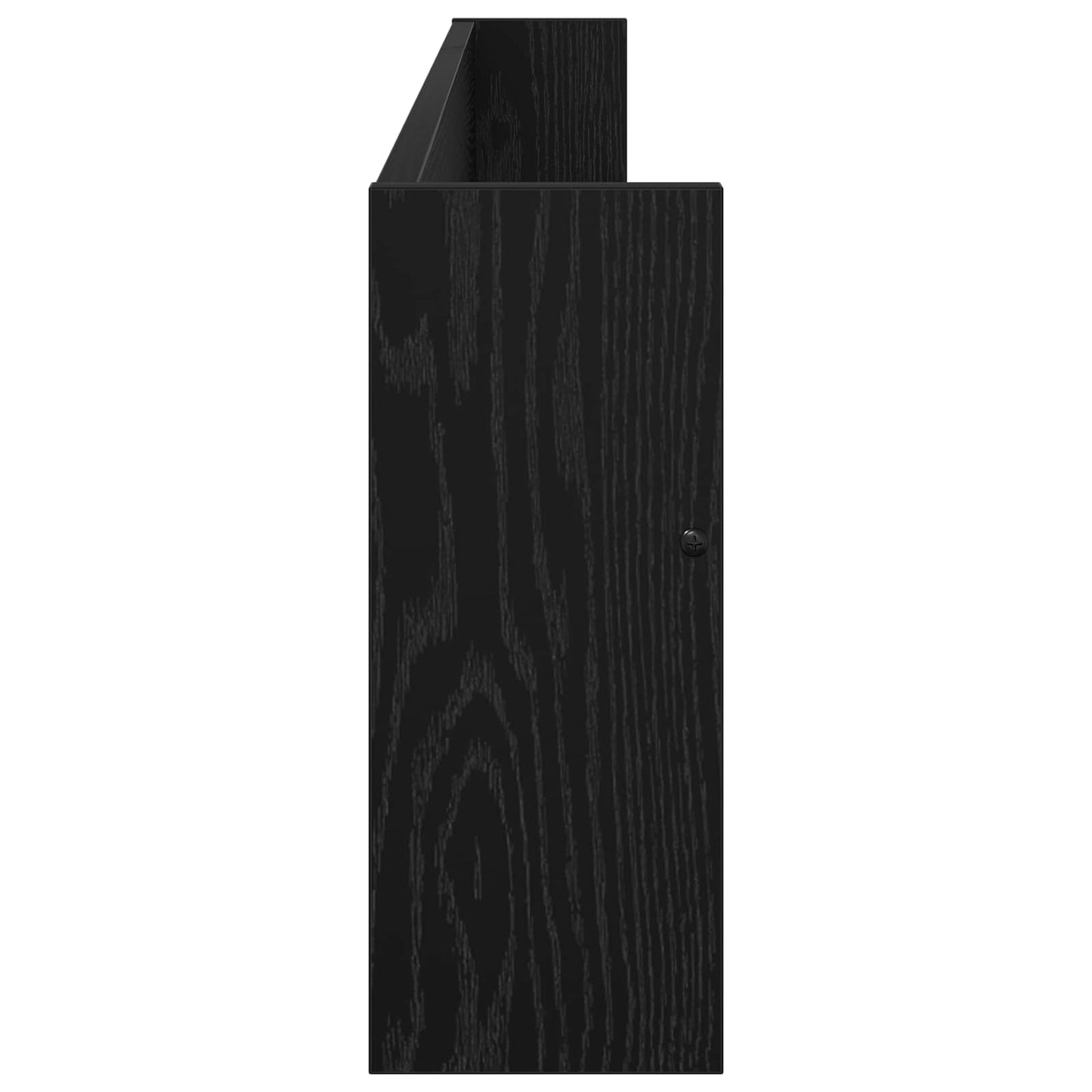 Tijdschrift Rek Zwart Eiken 100 x 12 x 30 cm Bewerkt hout is nu te koop bij PeponiXL, paradijselijk wonen!