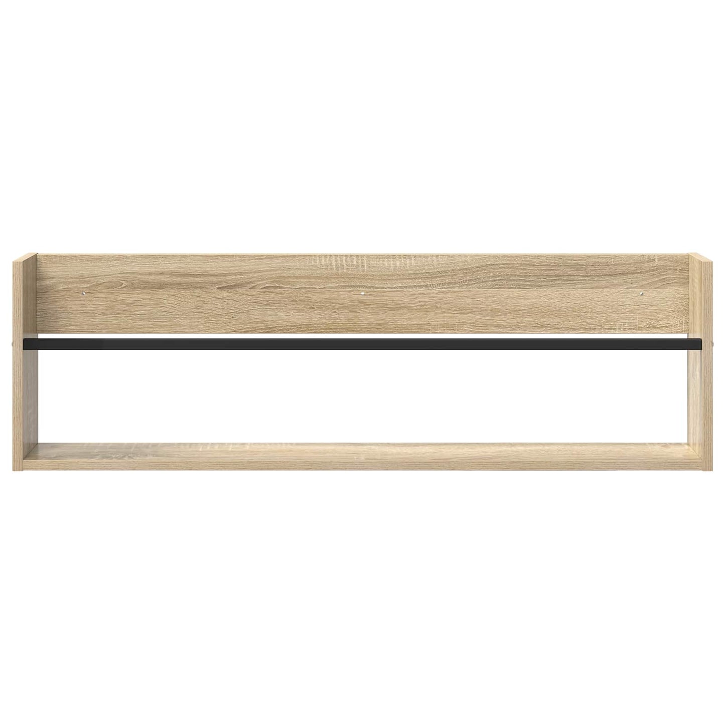 Tijdschrift Rek Sonoma Eiken 100 x 12 x 30 cm Bewerkt hout is nu te koop bij PeponiXL, paradijselijk wonen!