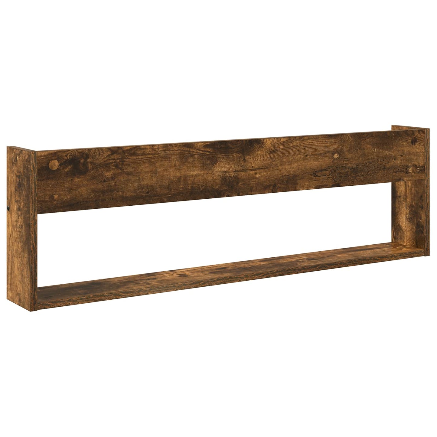 Tijdschrift Rek Gerookt eiken 100 x 12 x 30 cm Bewerkt hout is nu te koop bij PeponiXL, paradijselijk wonen!